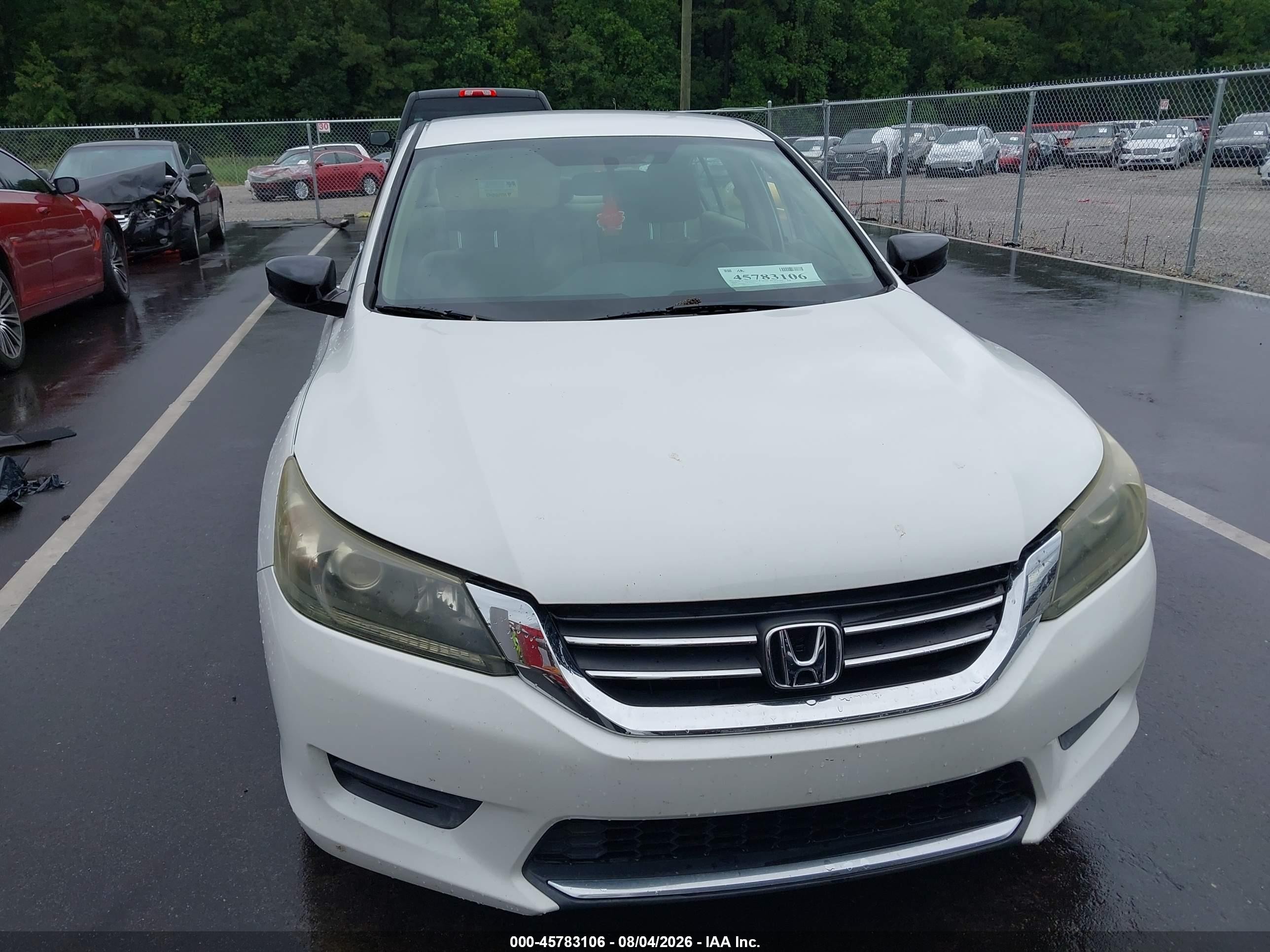 2015 Honda Accord Lx Белый vin: 1HGCR2F34FA248711