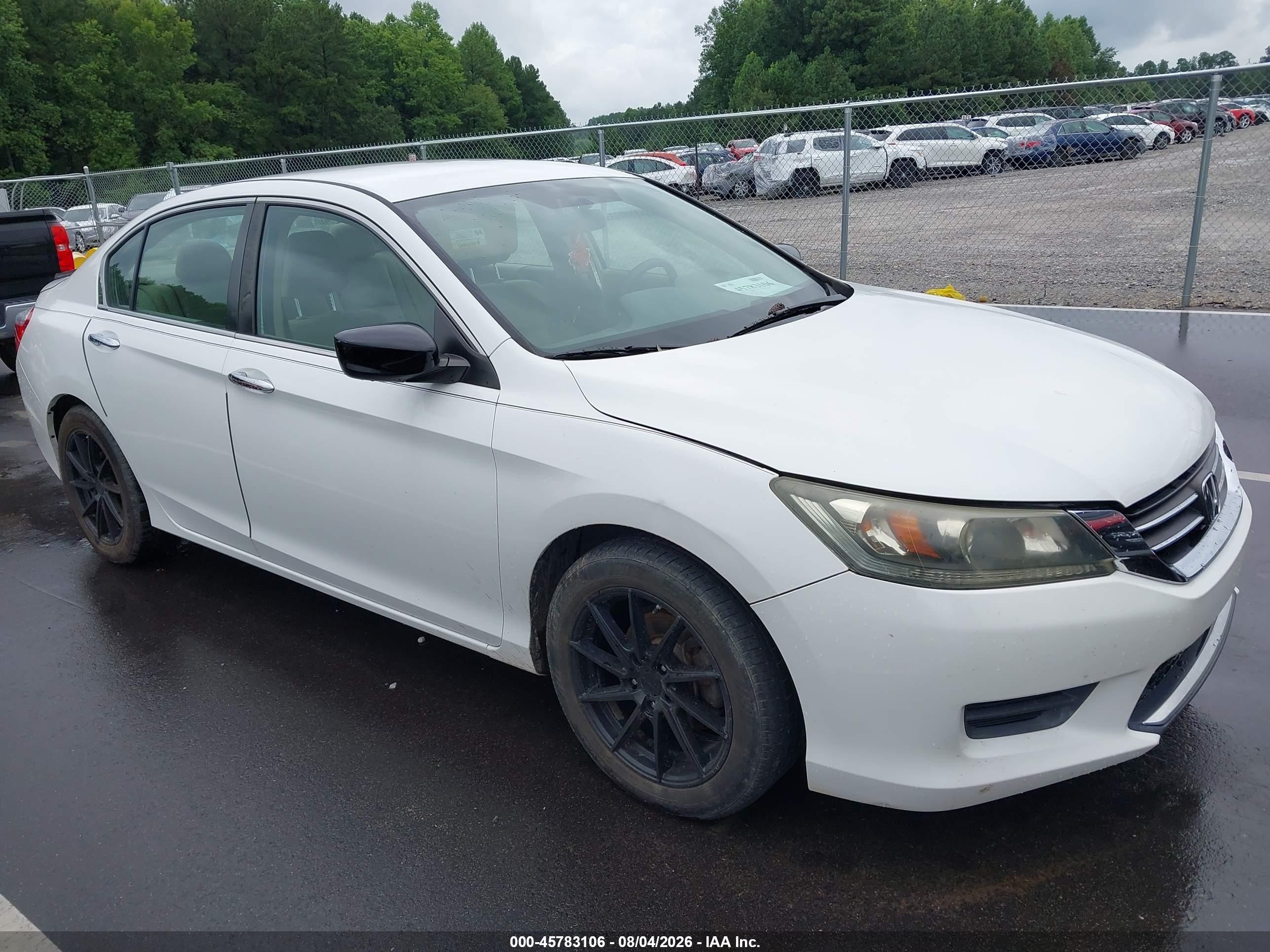 2015 Honda Accord Lx Белый vin: 1HGCR2F34FA248711