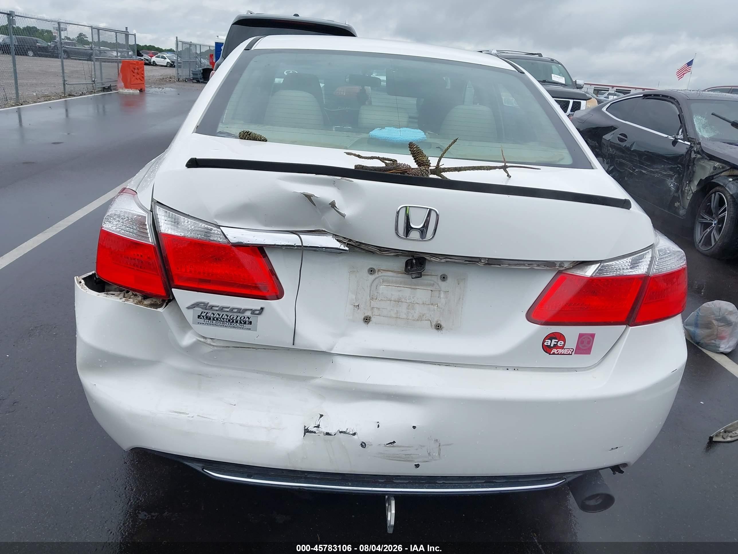 2015 Honda Accord Lx Белый vin: 1HGCR2F34FA248711