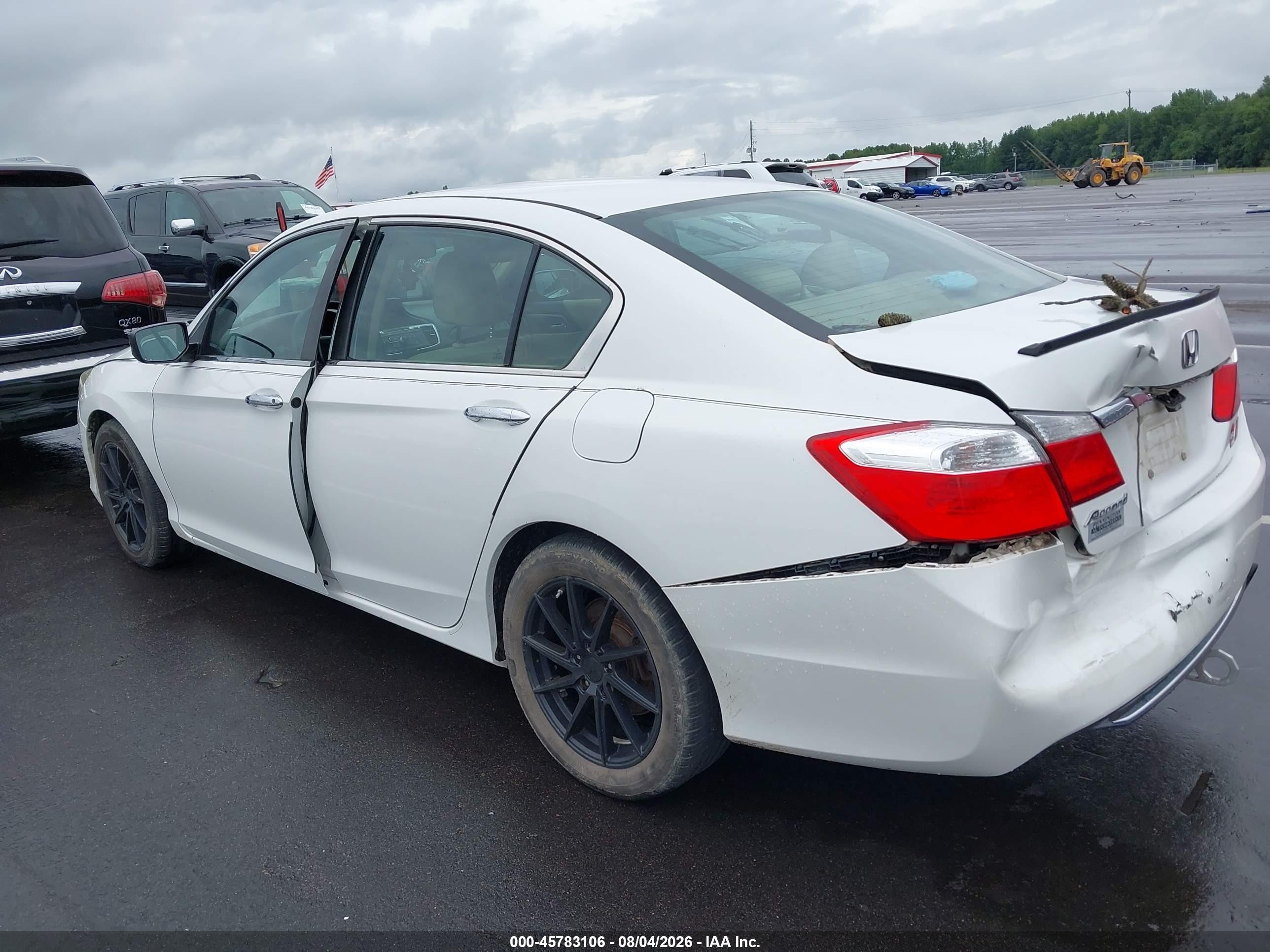 2015 Honda Accord Lx Белый vin: 1HGCR2F34FA248711