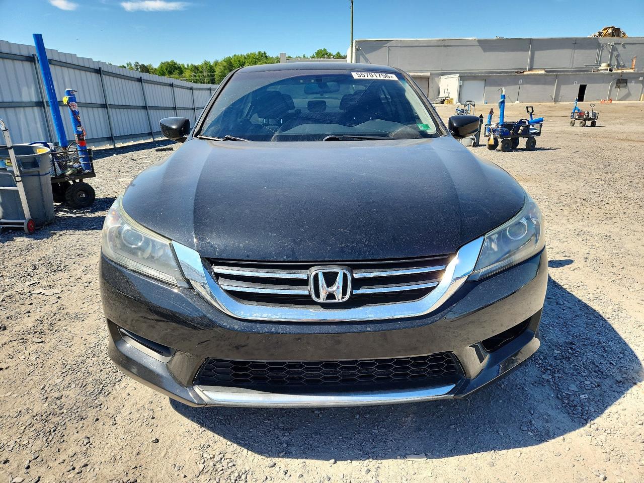 2015 Honda Accord Lx Black vin: 1HGCR2F34FA249017