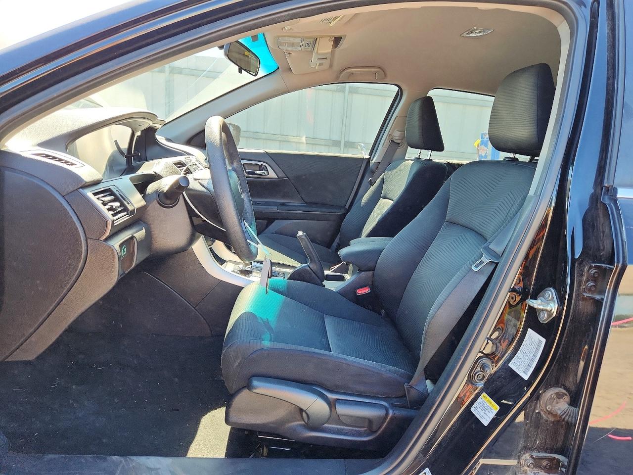 2015 Honda Accord Lx Black vin: 1HGCR2F34FA249017