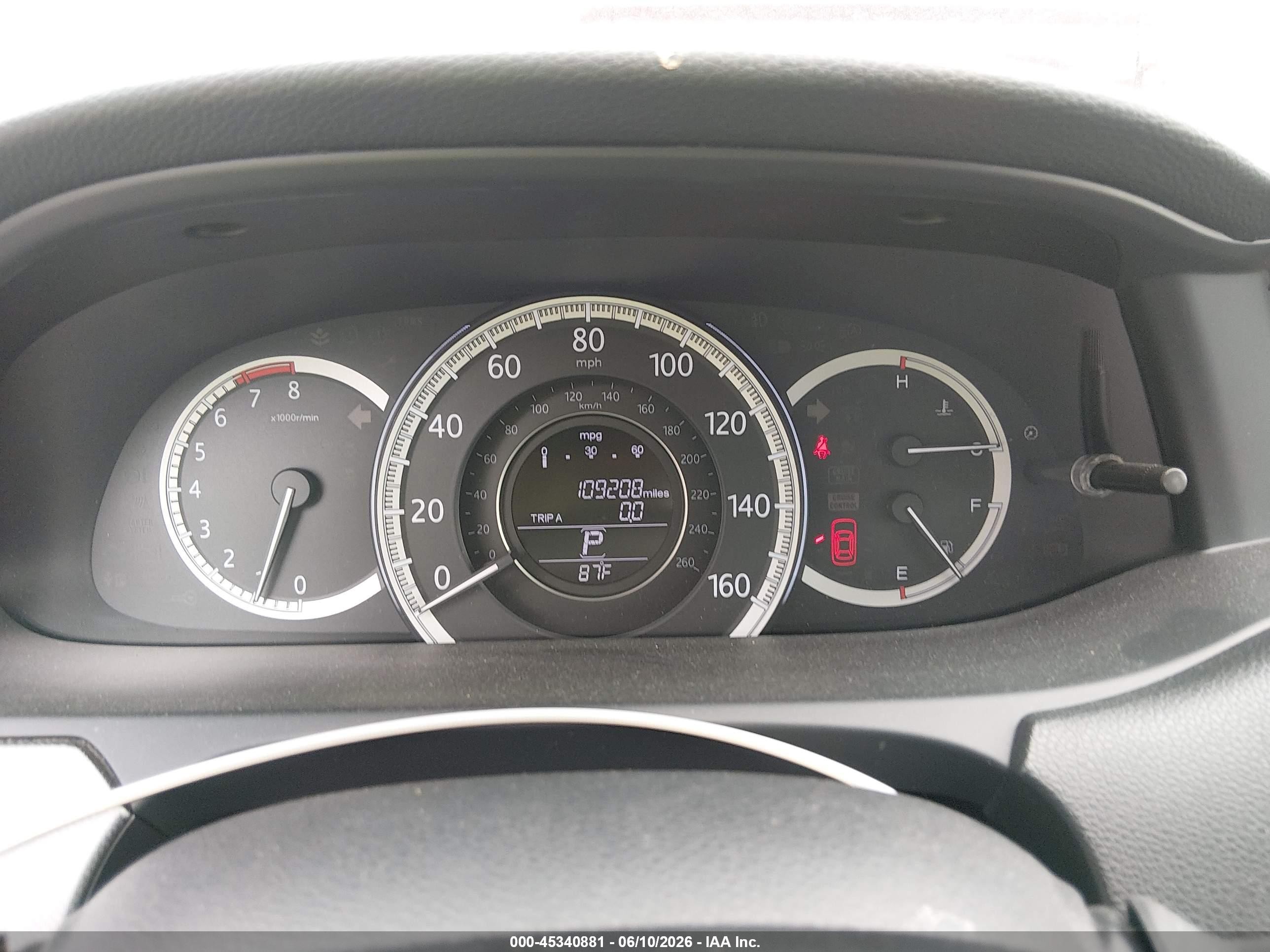 2015 Honda Accord Lx Gray vin: 1HGCR2F34FA261569