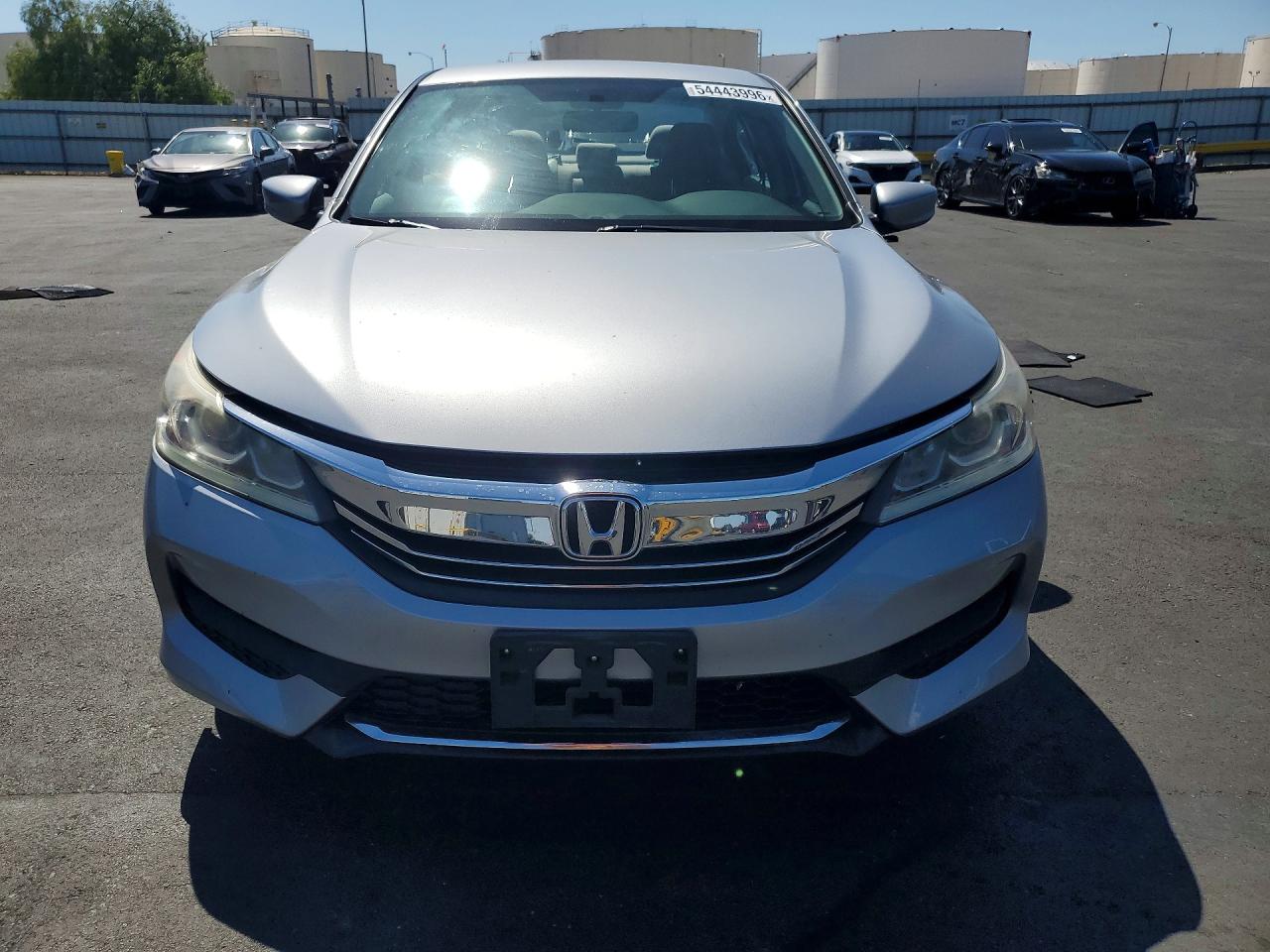 2017 Honda Accord Lx Silver vin: 1HGCR2F34HA029265