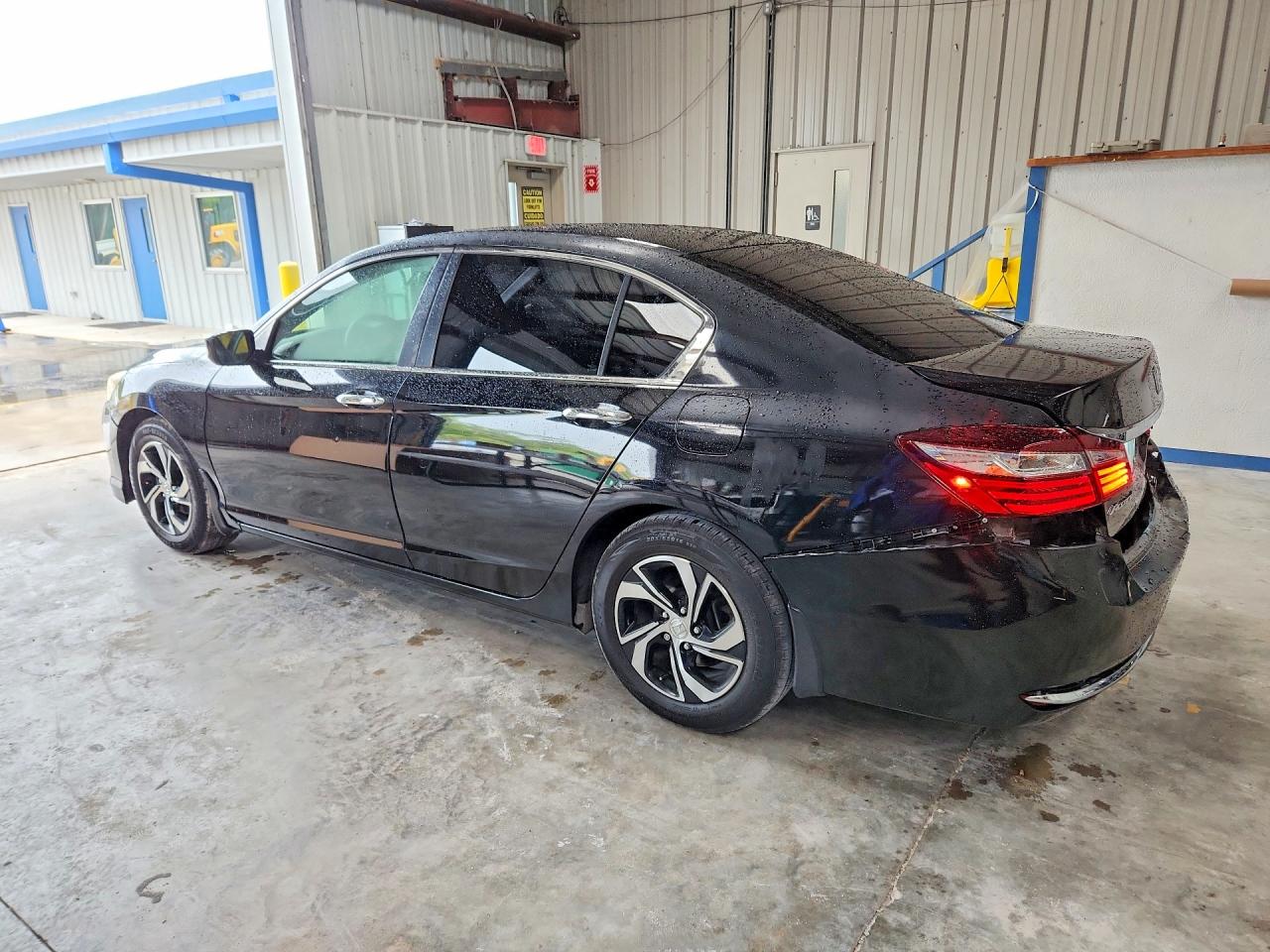 2017 Honda Accord Lx Black vin: 1HGCR2F34HA237999