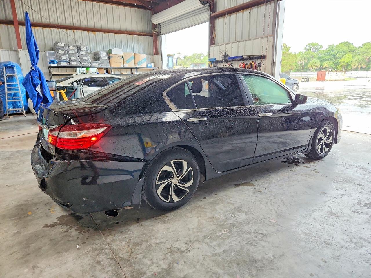 2017 Honda Accord Lx Black vin: 1HGCR2F34HA237999