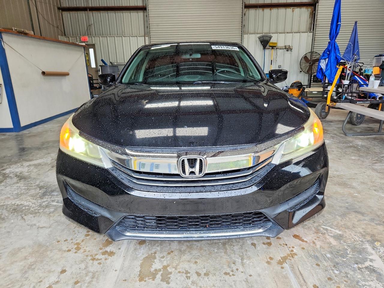 2017 Honda Accord Lx Black vin: 1HGCR2F34HA237999