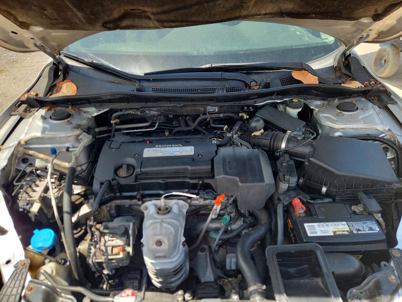 2013 Honda Accord Lx Silver vin: 1HGCR2F35DA031214