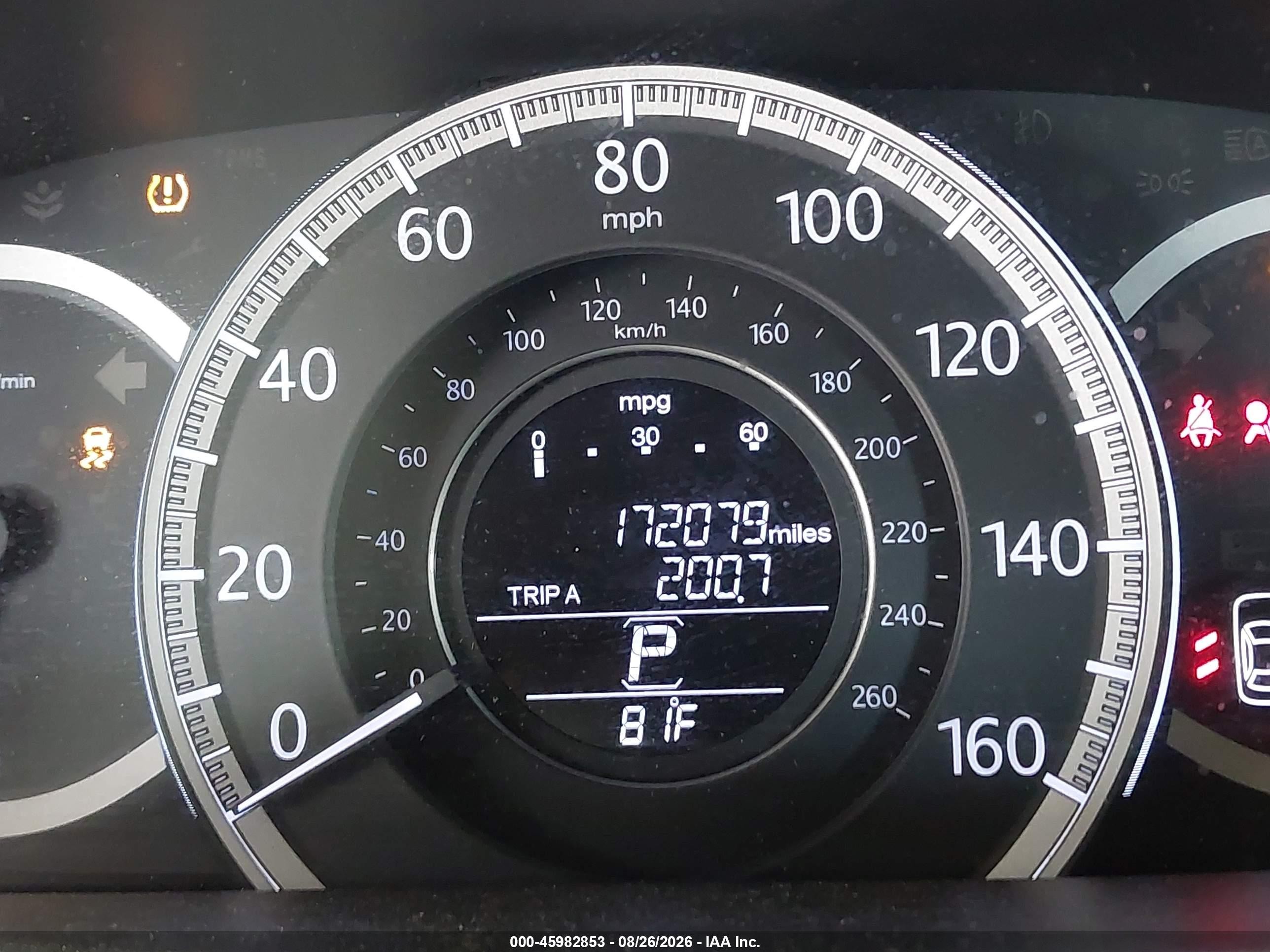 2013 Honda Accord Lx Gray vin: 1HGCR2F35DA031956