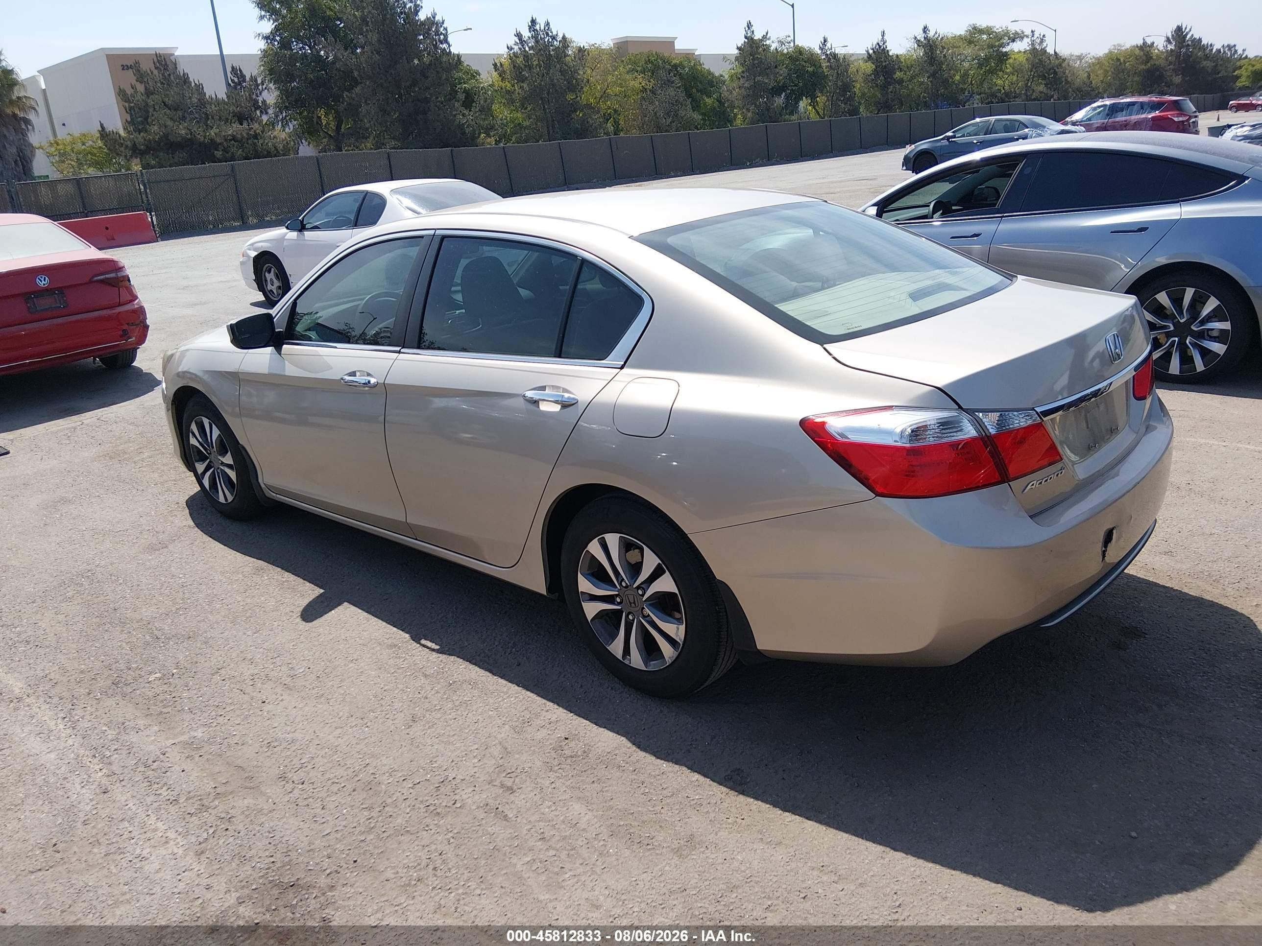 2013 Honda Accord Lx Champagne vin: 1HGCR2F35DA041290