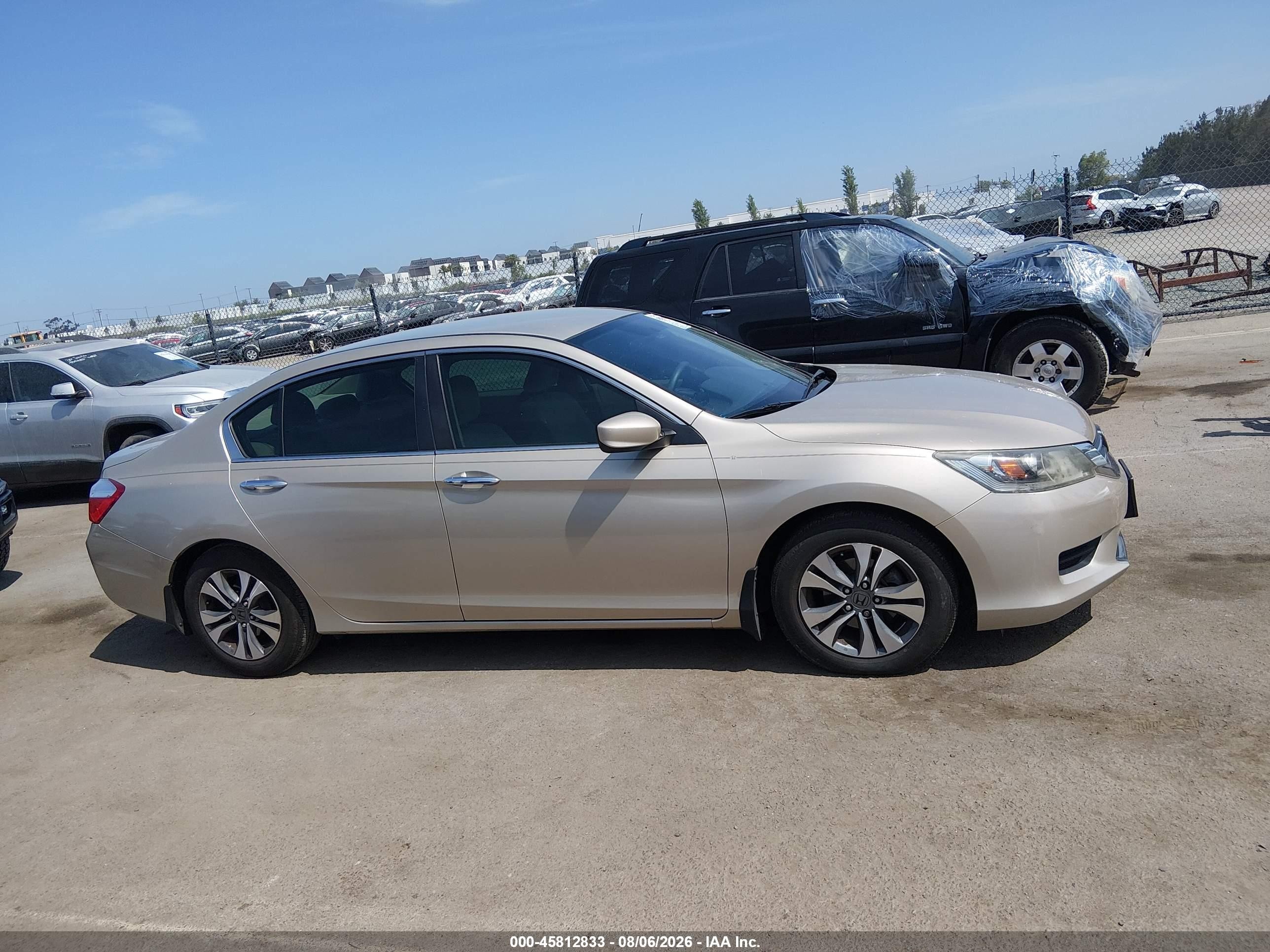 2013 Honda Accord Lx Champagne vin: 1HGCR2F35DA041290
