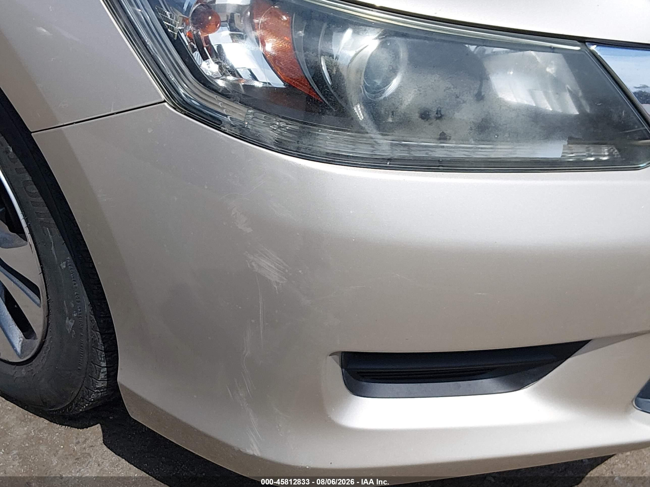 2013 Honda Accord Lx Champagne vin: 1HGCR2F35DA041290