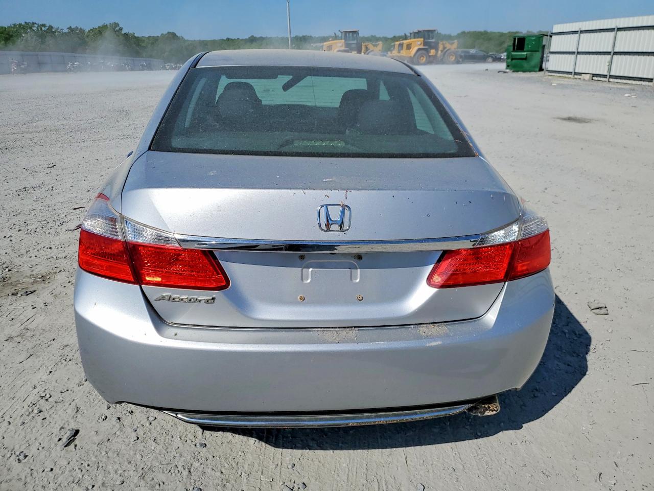 2013 Honda Accord Lx Silver vin: 1HGCR2F35DA054301