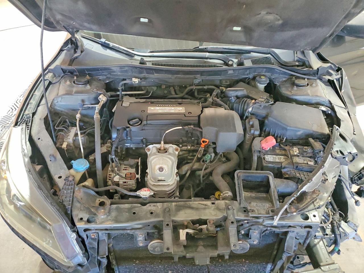 2013 Honda Accord Lx Gray vin: 1HGCR2F35DA088562