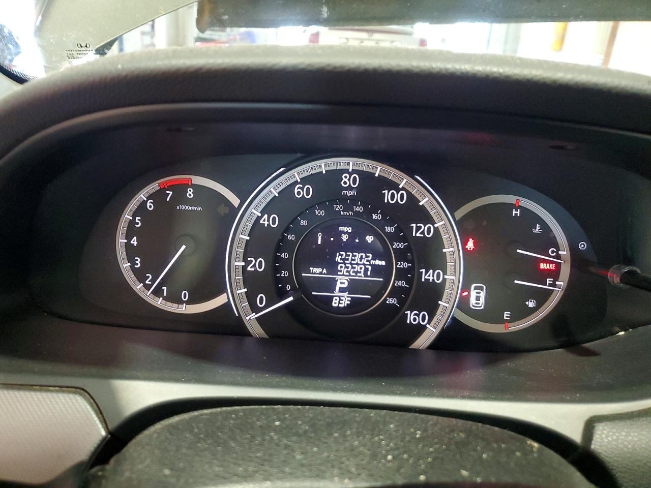 2013 Honda Accord Lx Gray vin: 1HGCR2F35DA088562
