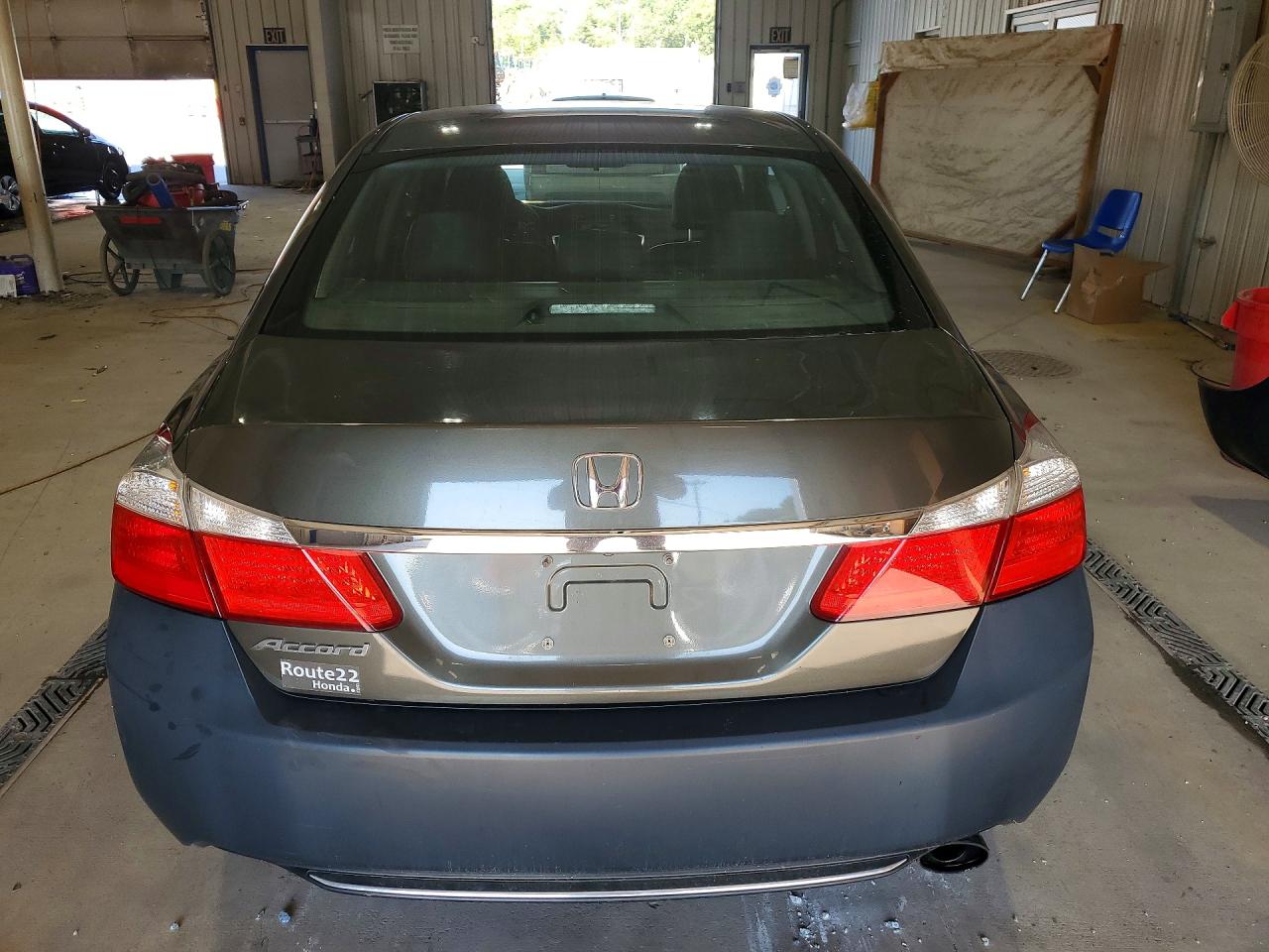 2013 Honda Accord Lx Gray vin: 1HGCR2F35DA088562