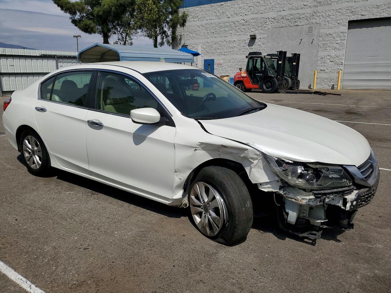 2013 Honda Accord Lx Белый vin: 1HGCR2F35DA127487