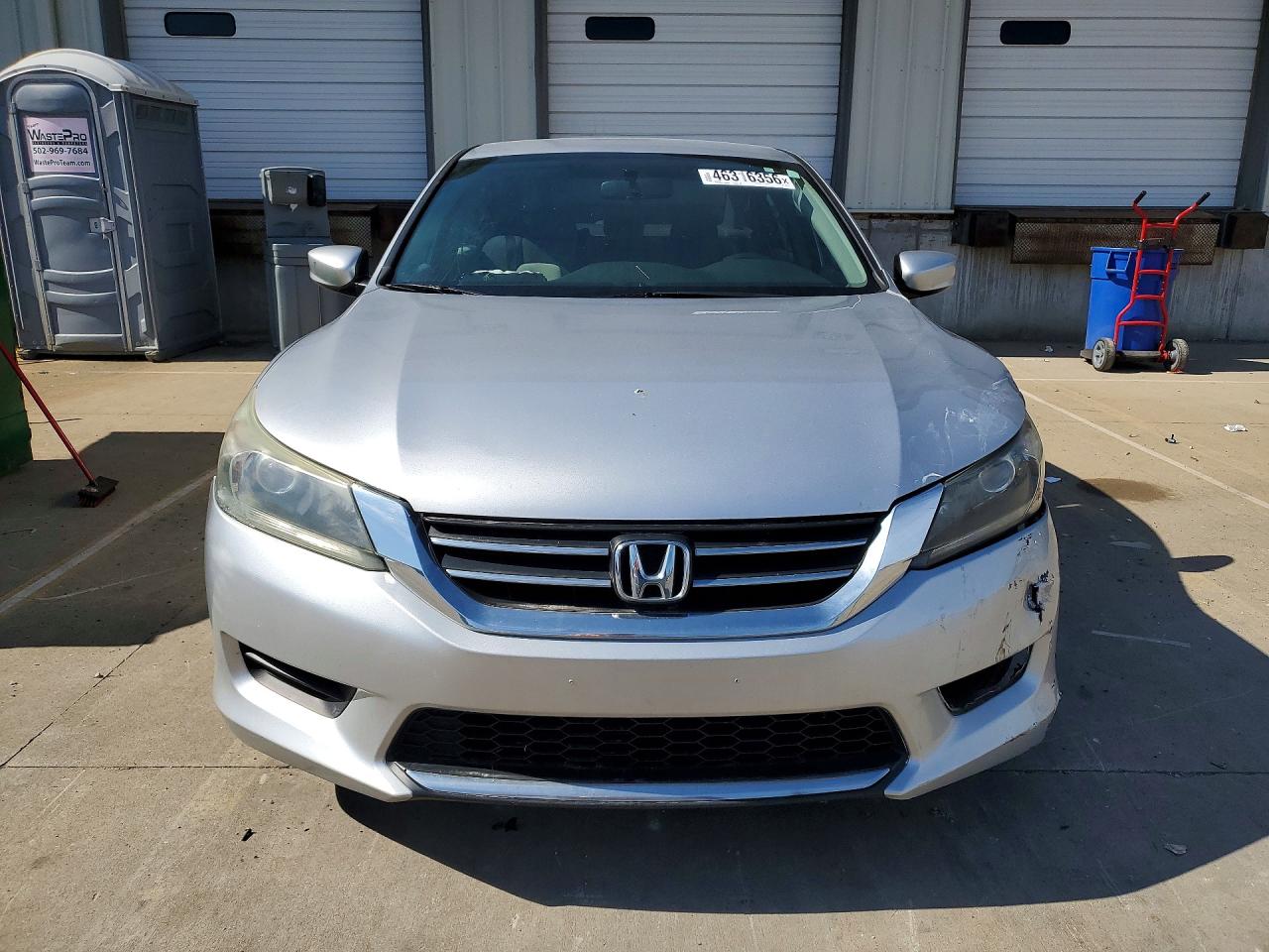 2013 Honda Accord Lx Silver vin: 1HGCR2F35DA139719