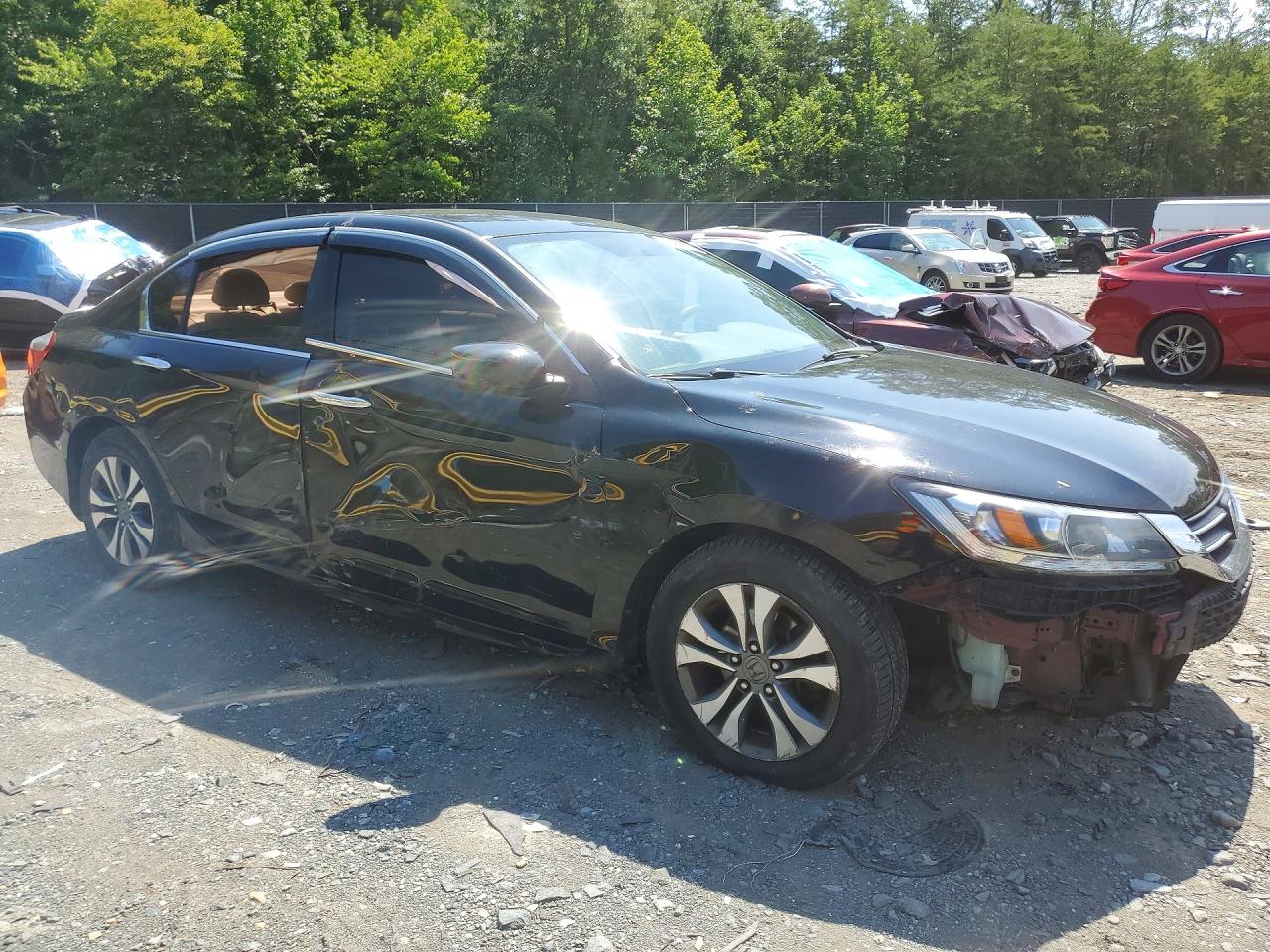 2013 Honda Accord Lx Black vin: 1HGCR2F35DA149540