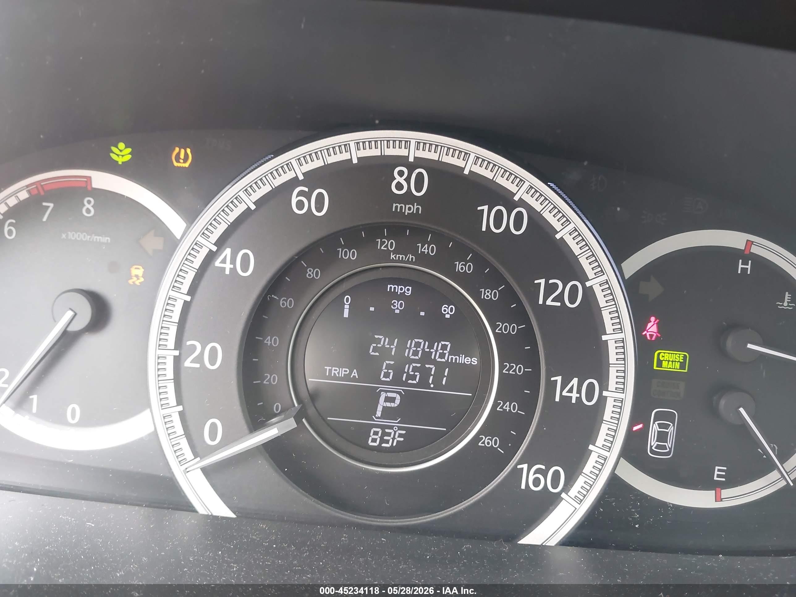 2013 Honda Accord Lx Silver vin: 1HGCR2F35DA154236