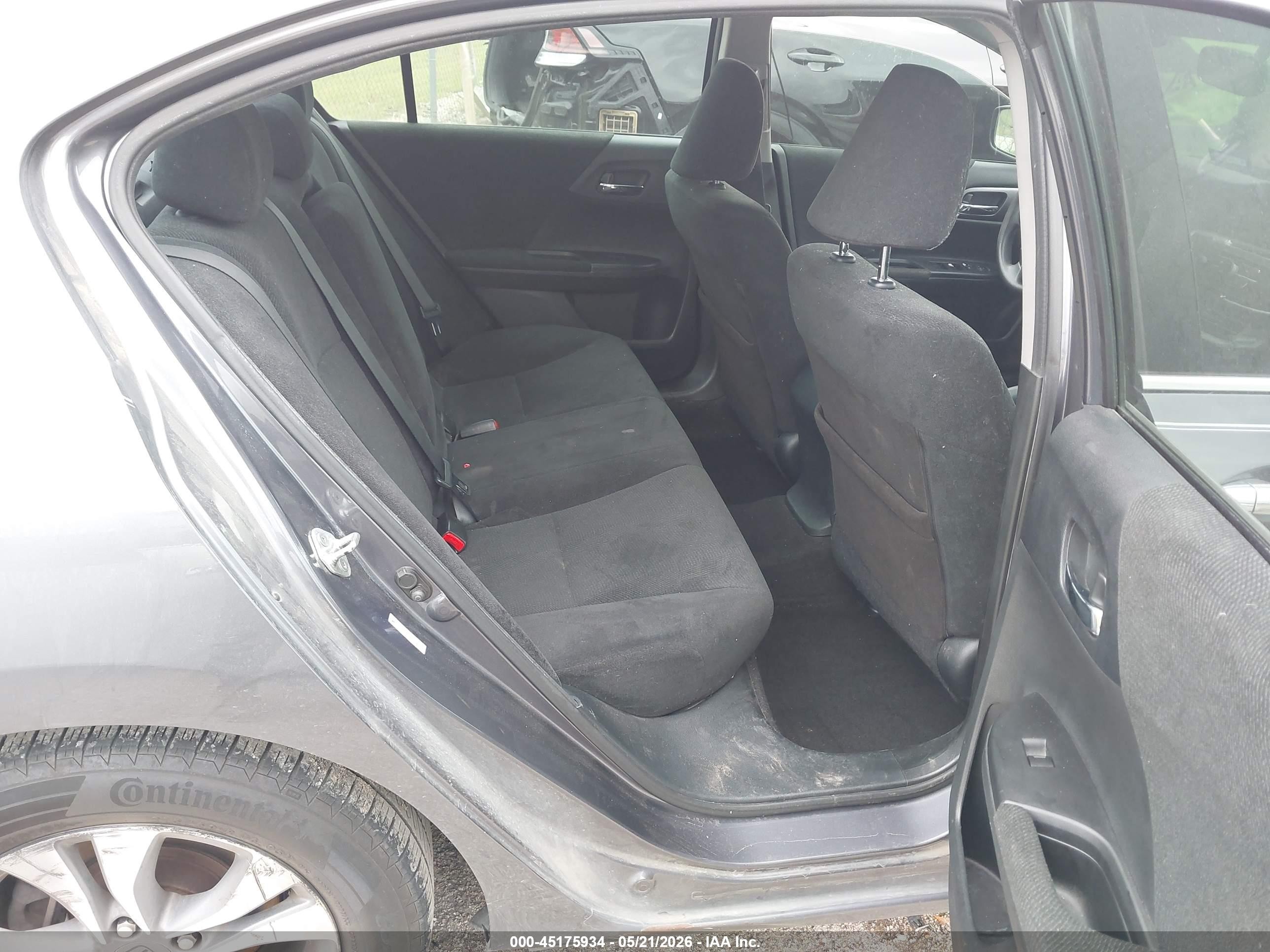 2013 Honda Accord Lx Gray vin: 1HGCR2F35DA170064