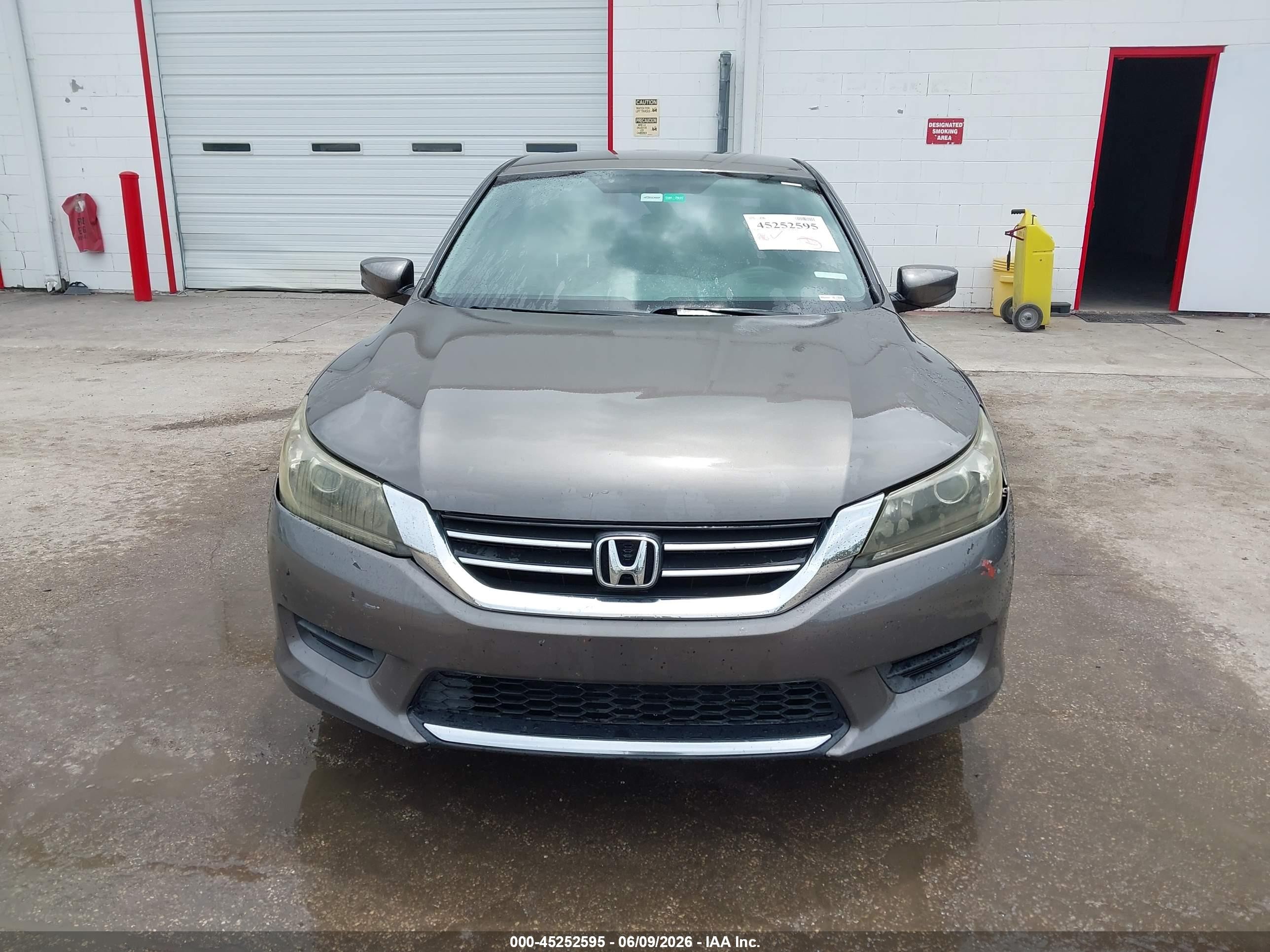 2013 Honda Accord Lx Gray vin: 1HGCR2F35DA171229