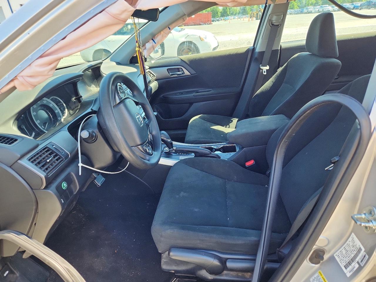 2013 Honda Accord Lx Silver vin: 1HGCR2F35DA187057