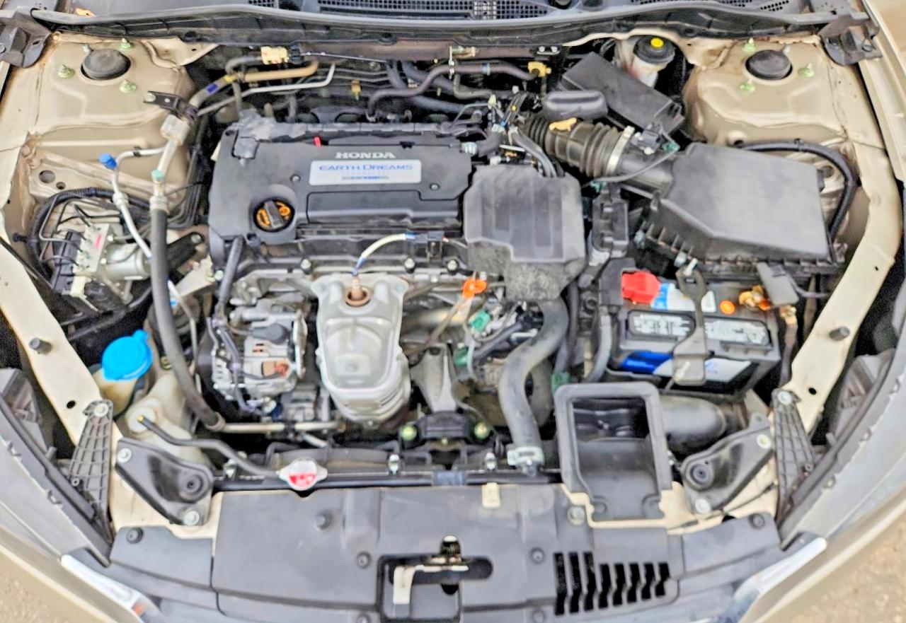 2013 Honda Accord Lx Tan vin: 1HGCR2F35DA199483