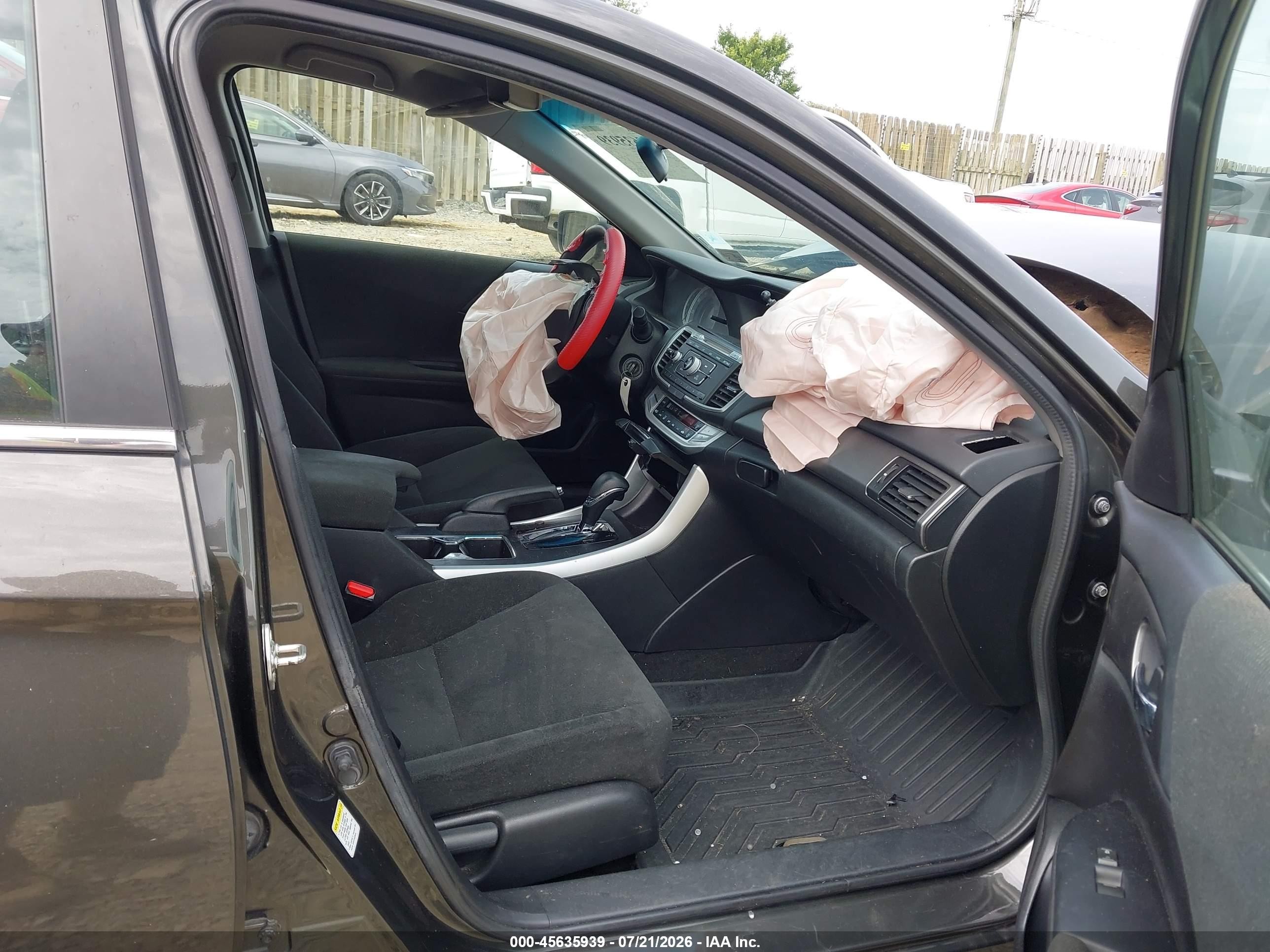 2013 Honda Accord Lx Серый vin: 1HGCR2F35DA208697