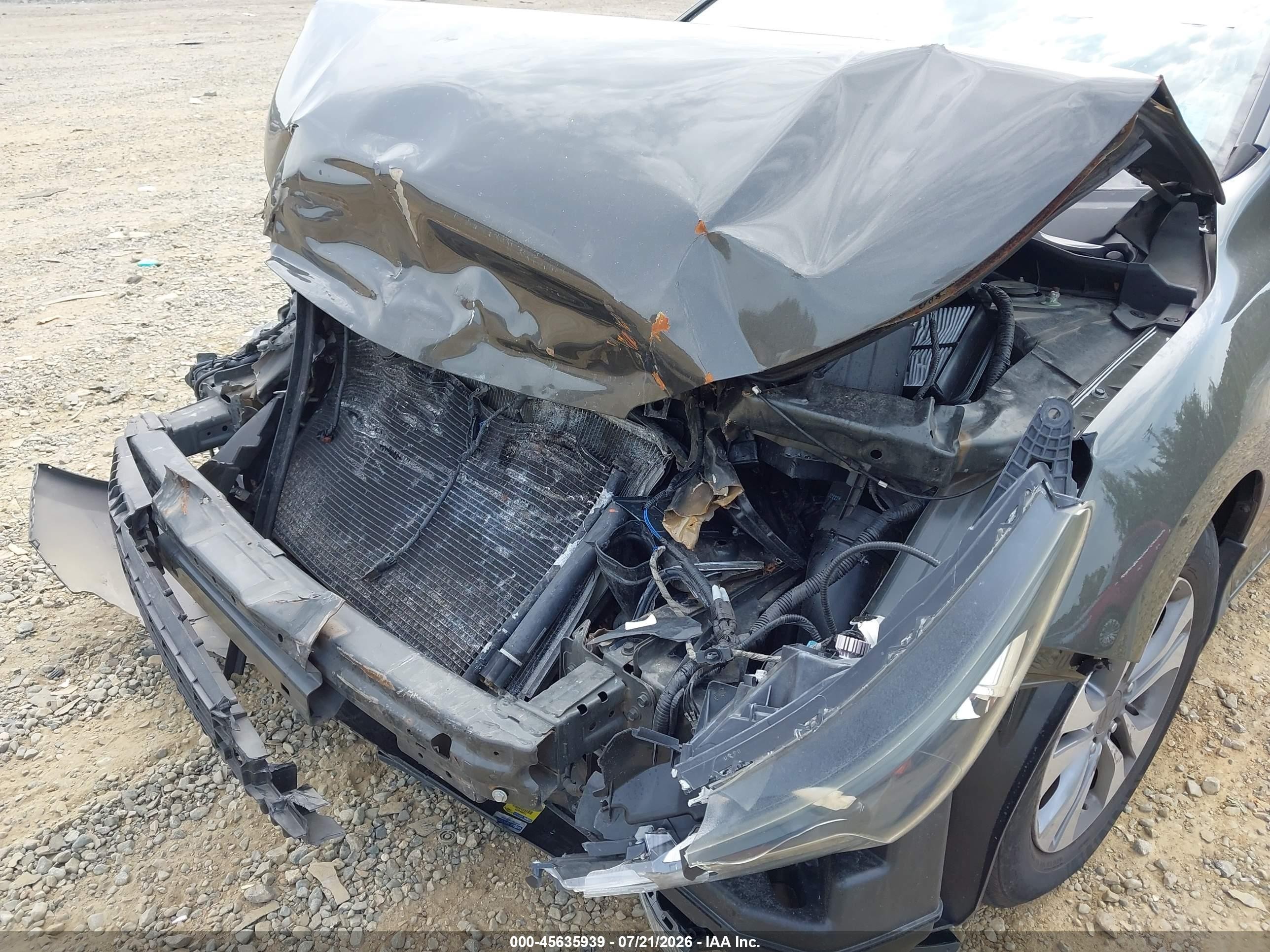 2013 Honda Accord Lx Серый vin: 1HGCR2F35DA208697