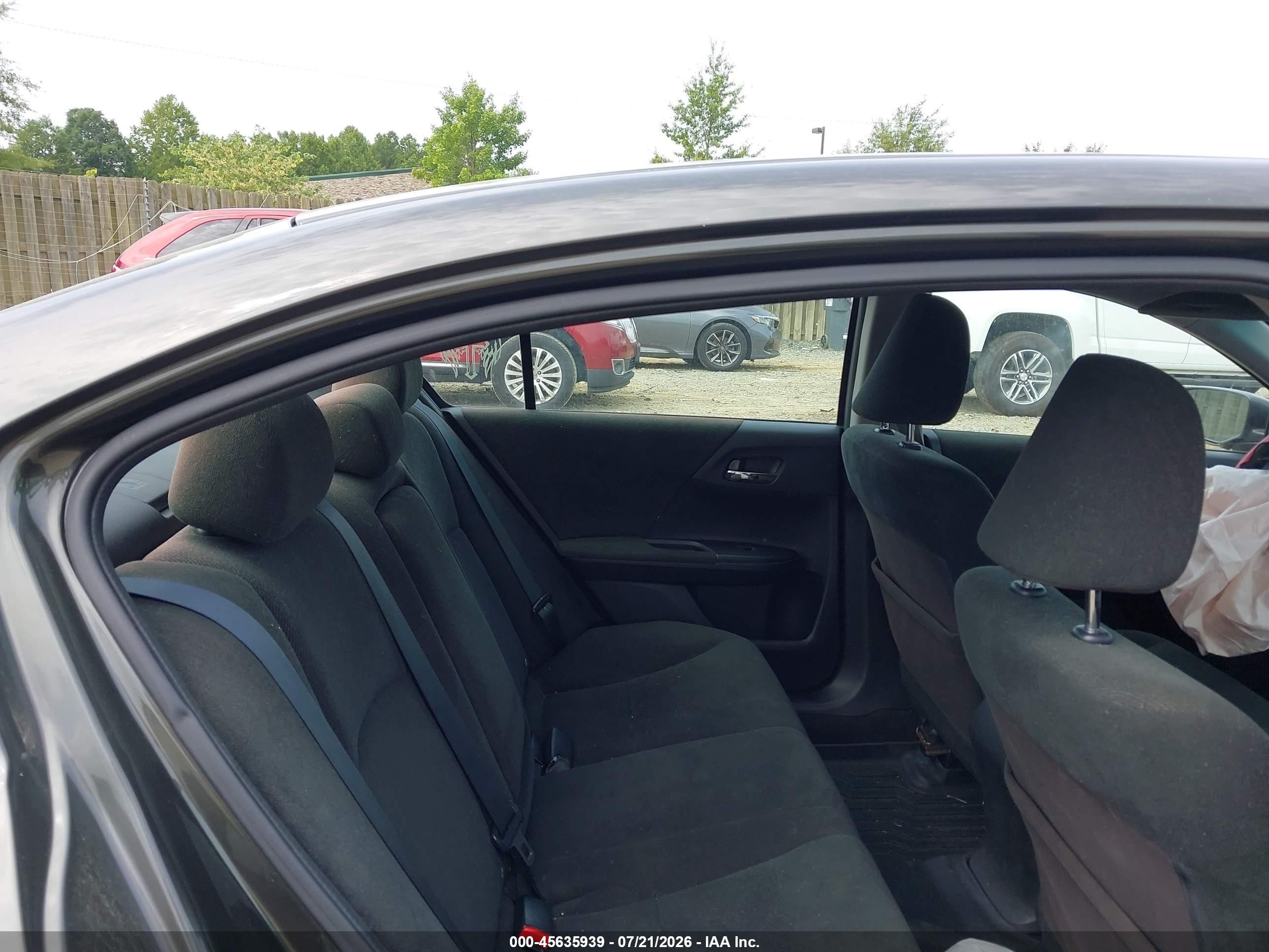 2013 Honda Accord Lx Серый vin: 1HGCR2F35DA208697