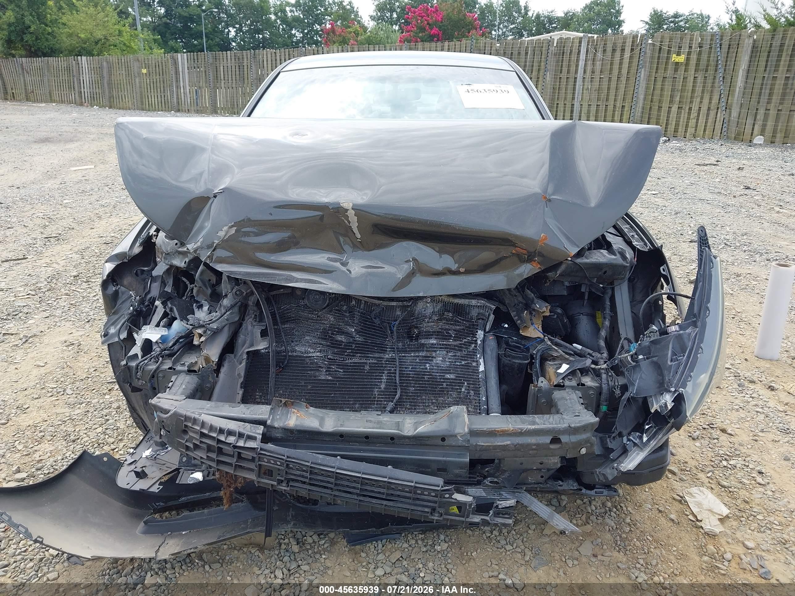 2013 Honda Accord Lx Серый vin: 1HGCR2F35DA208697
