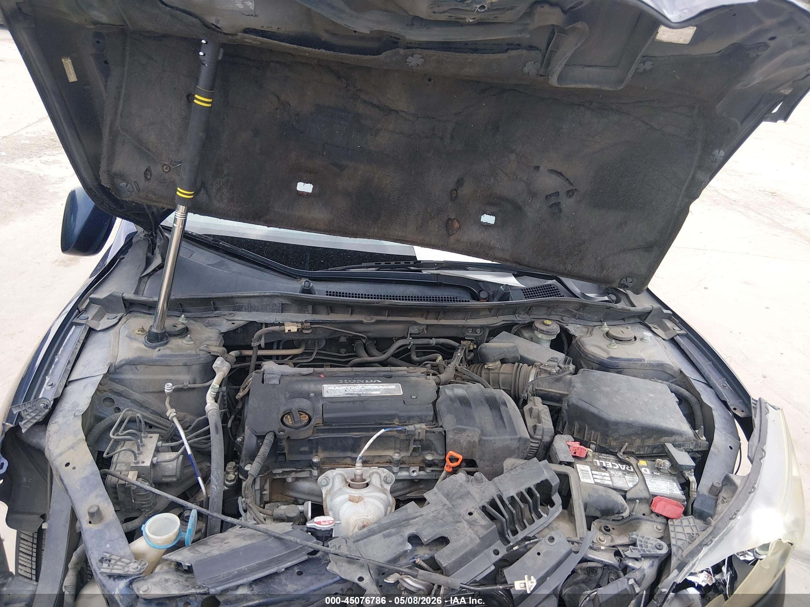 2013 Honda Accord Lx Blue vin: 1HGCR2F35DA223474