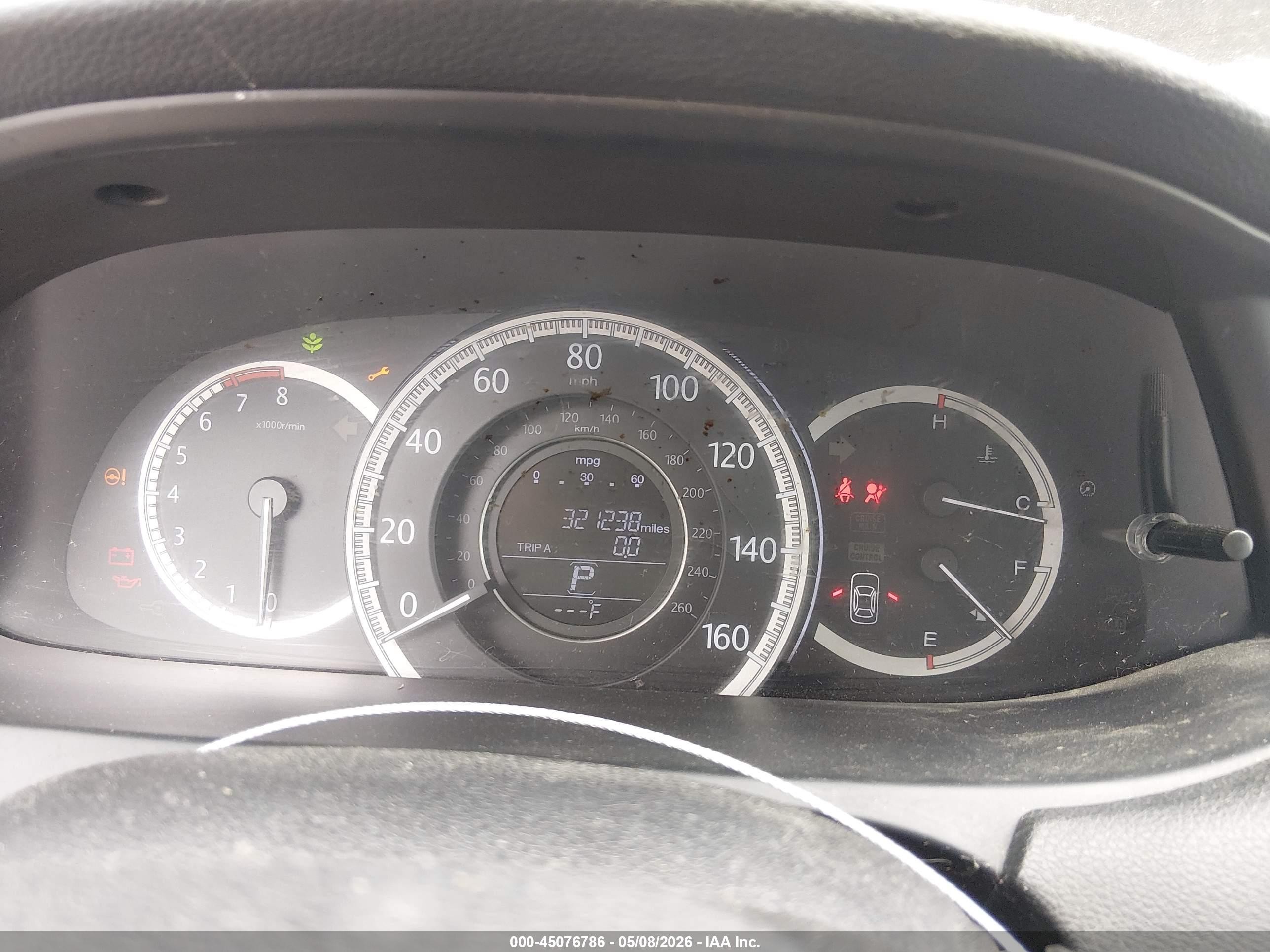 2013 Honda Accord Lx Blue vin: 1HGCR2F35DA223474