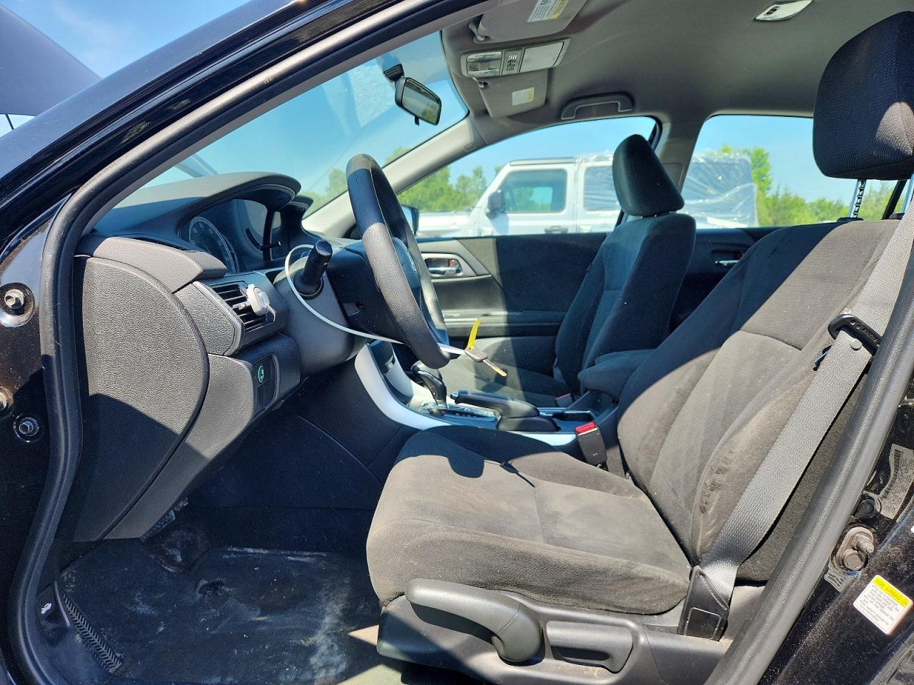 2013 Honda Accord Lx Black vin: 1HGCR2F35DA229985