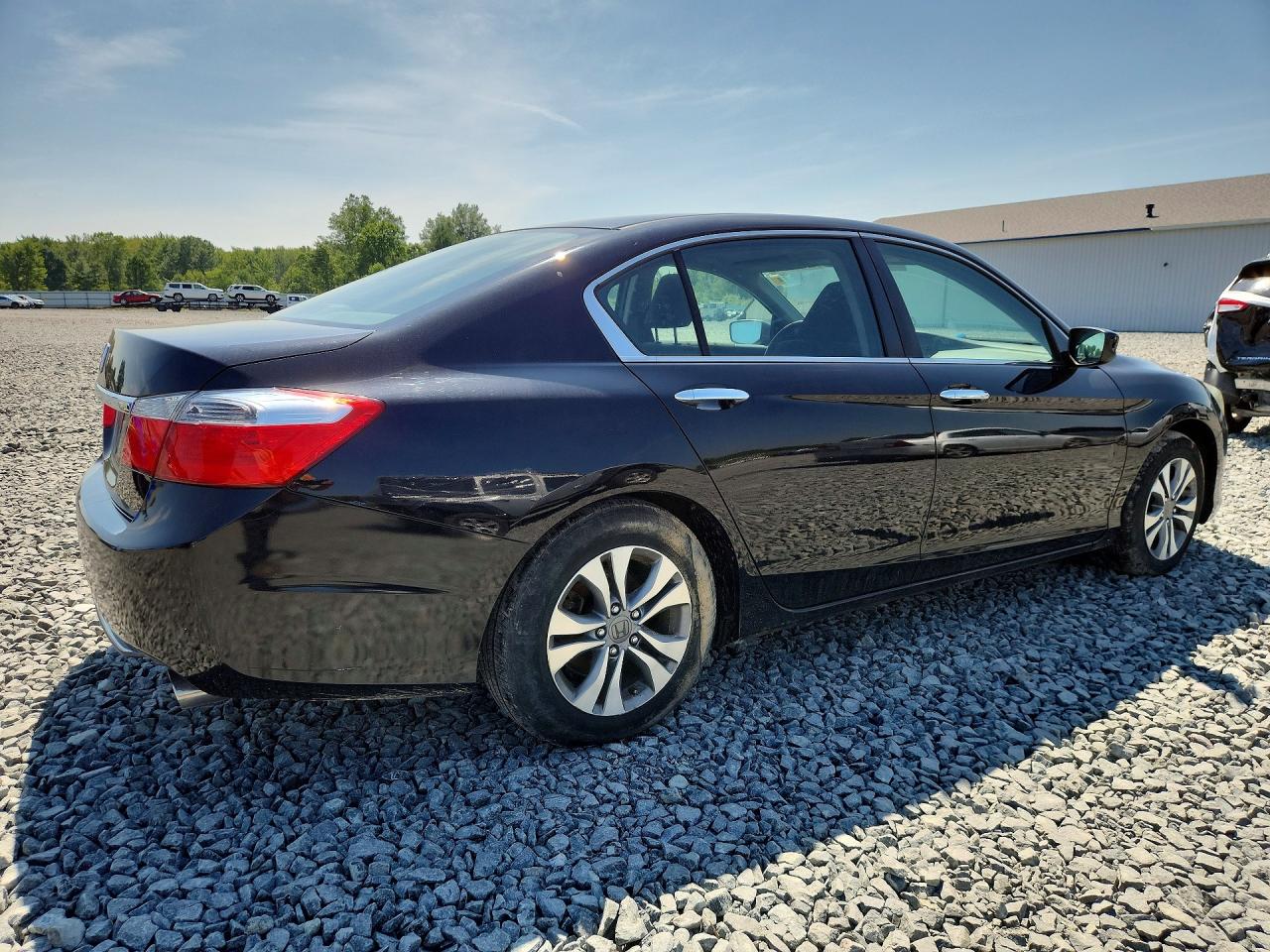 2013 Honda Accord Lx Black vin: 1HGCR2F35DA229985