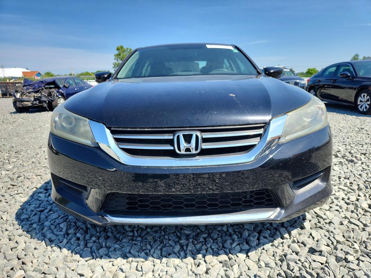 2013 Honda Accord Lx Black vin: 1HGCR2F35DA229985