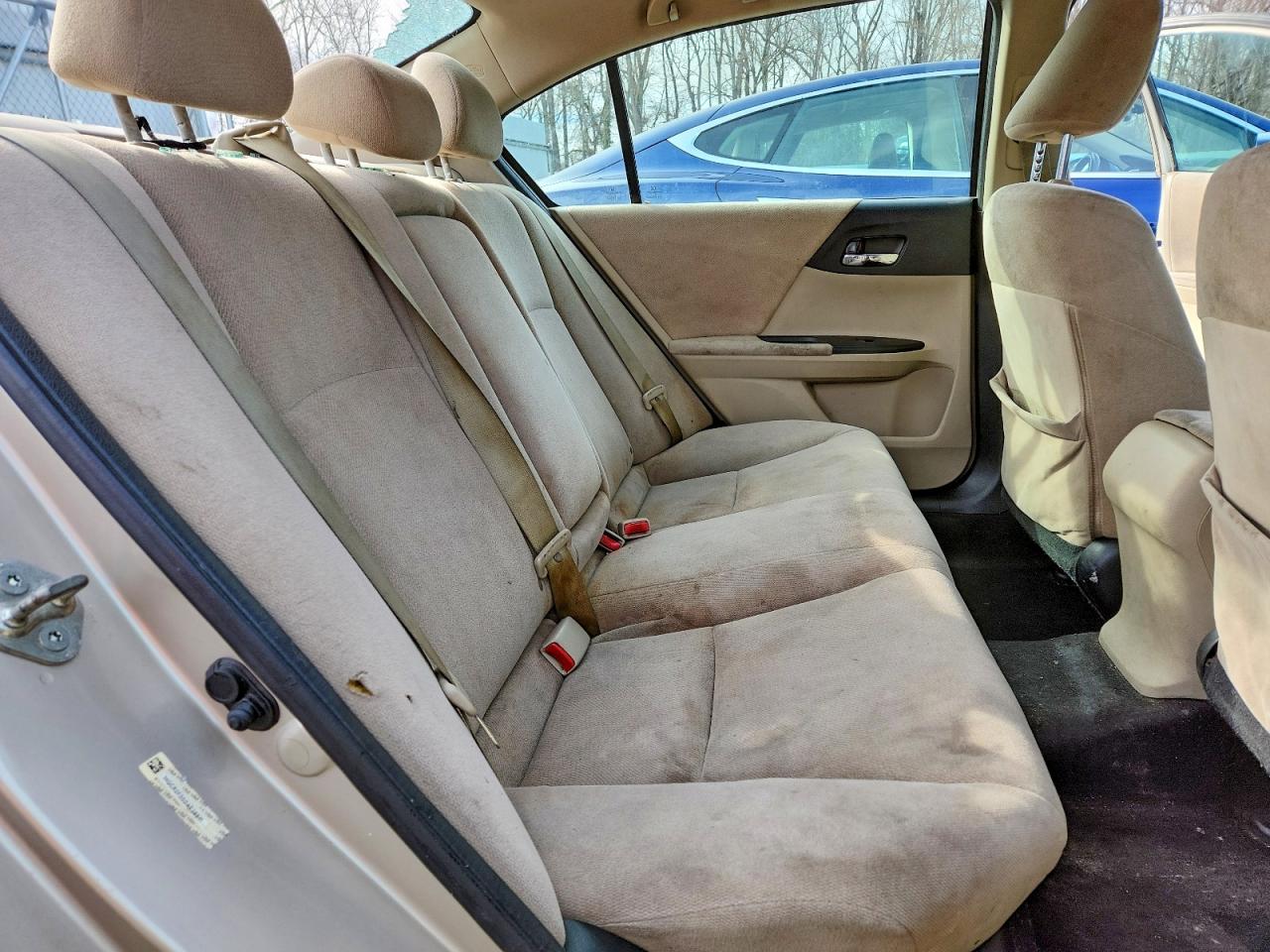 2013 Honda Accord Lx Beige vin: 1HGCR2F35DA238511