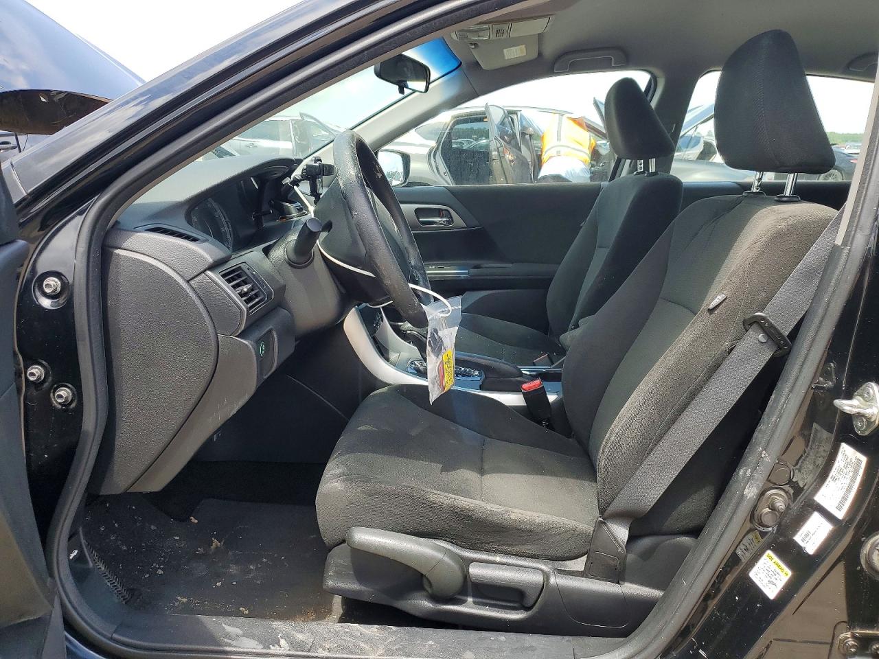 2013 Honda Accord Lx Black vin: 1HGCR2F35DA242574
