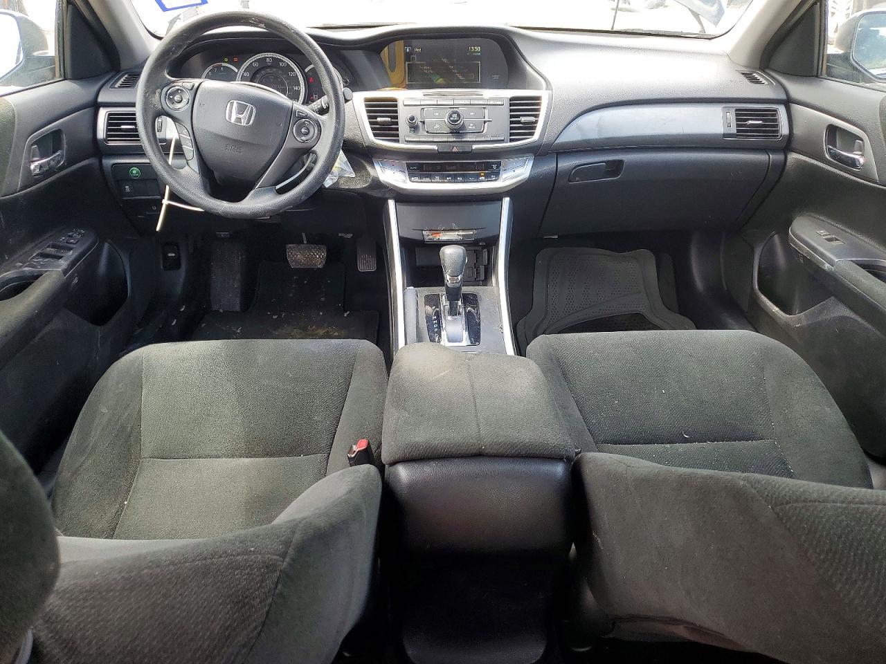 2013 Honda Accord Lx Black vin: 1HGCR2F35DA242574