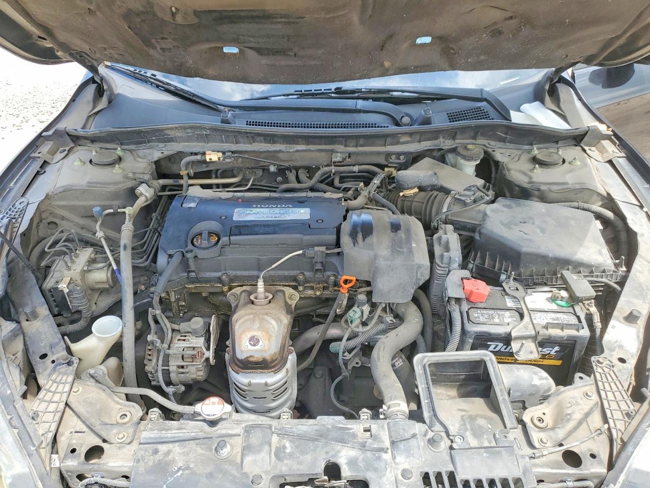 2013 Honda Accord Lx Black vin: 1HGCR2F35DA242574