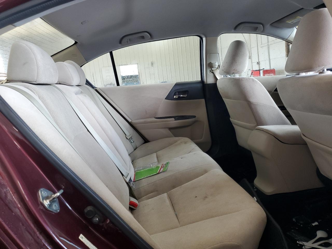 2013 Honda Accord Lx Burgundy vin: 1HGCR2F35DA276112