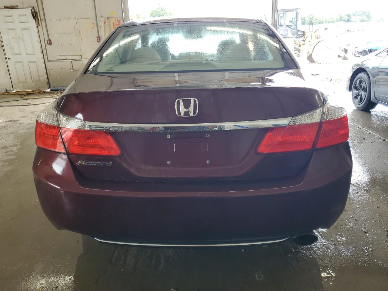 2013 Honda Accord Lx Burgundy vin: 1HGCR2F35DA276112