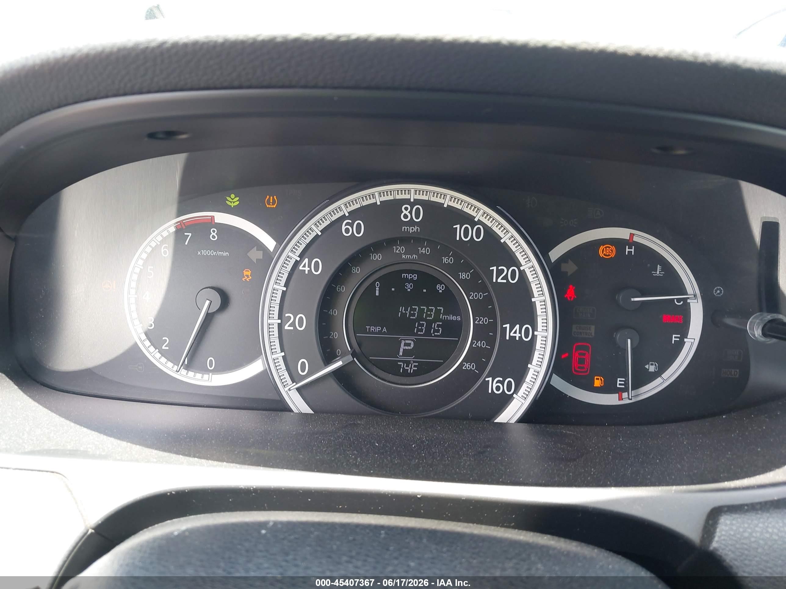 2014 Honda Accord Lx Gray vin: 1HGCR2F35EA022160