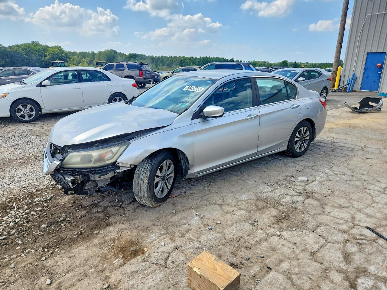 2014 Honda Accord Lx Серебряный vin: 1HGCR2F35EA132397
