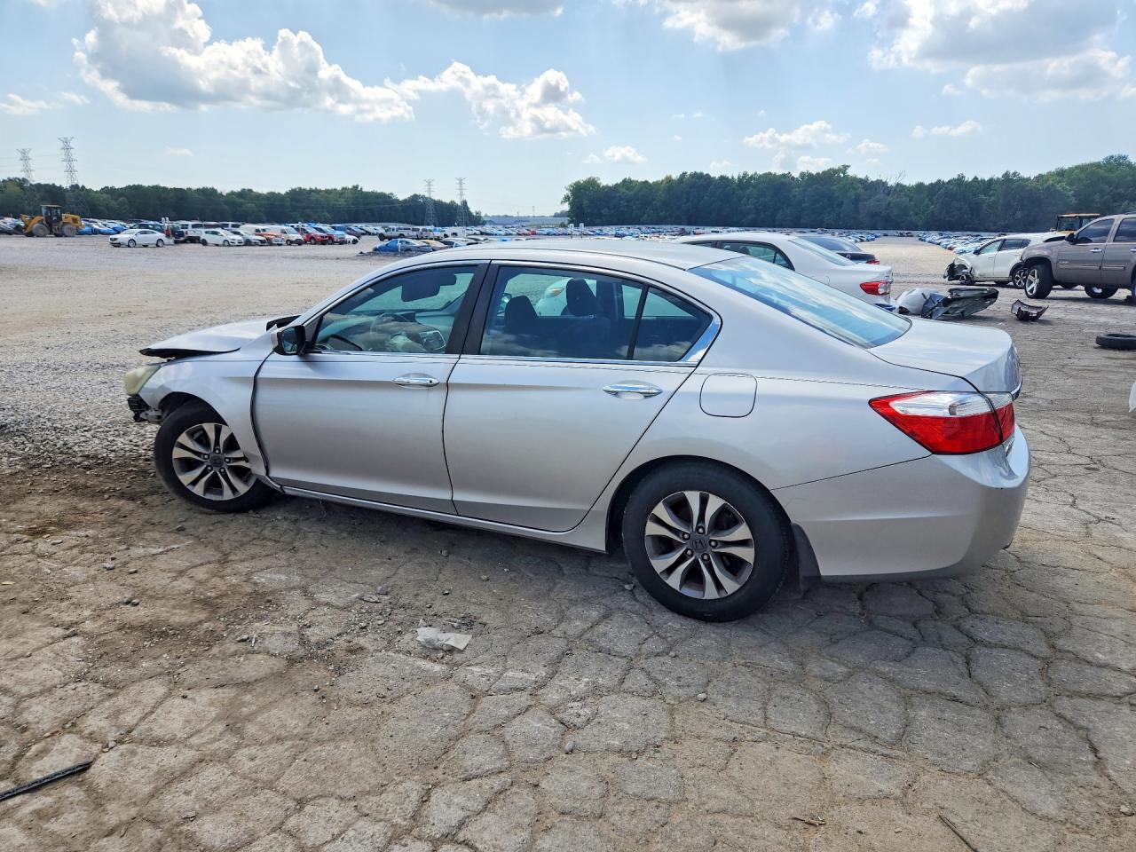 2014 Honda Accord Lx Серебряный vin: 1HGCR2F35EA132397