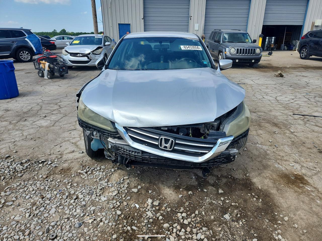 2014 Honda Accord Lx Серебряный vin: 1HGCR2F35EA132397
