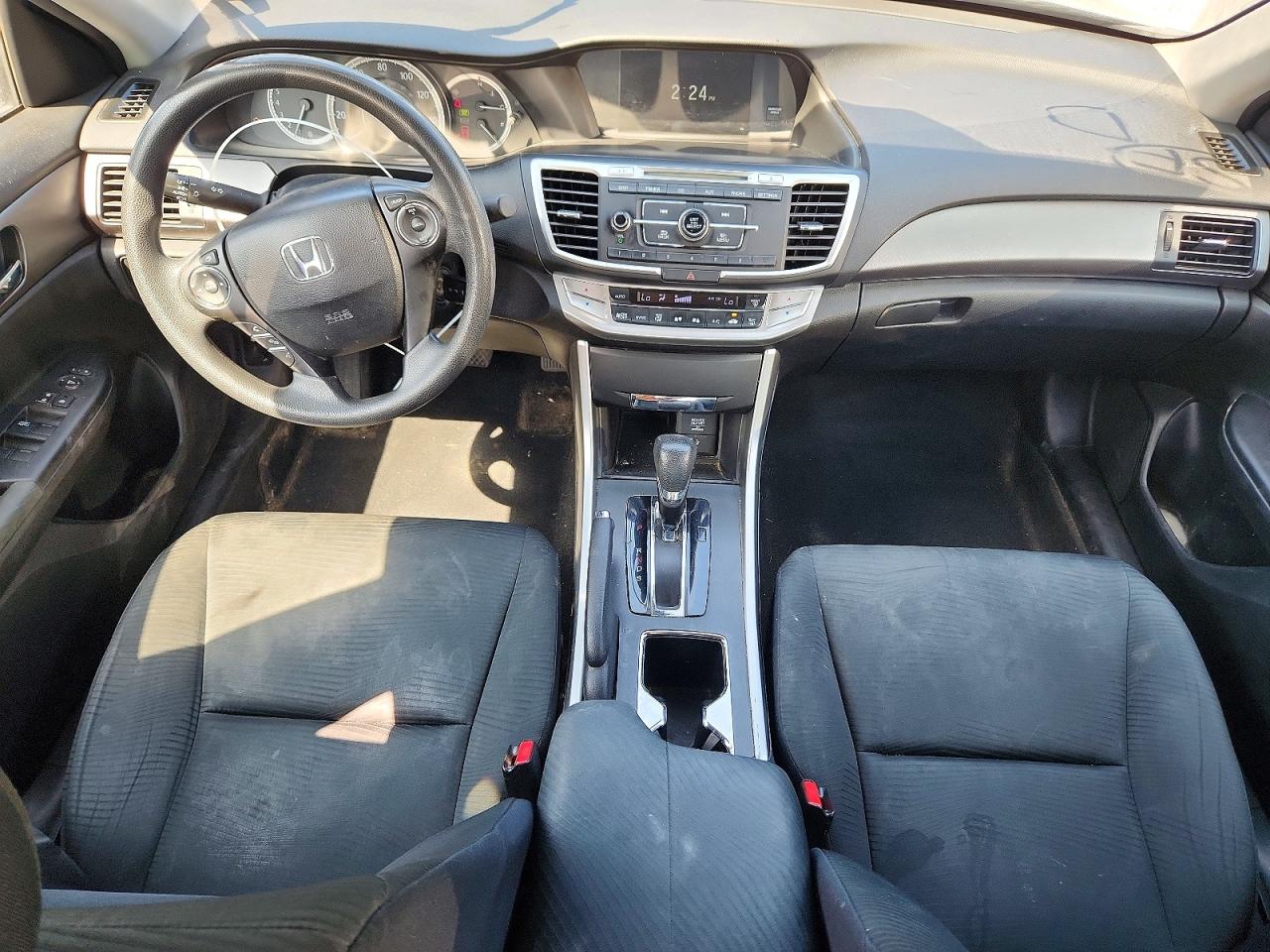 2014 Honda Accord Lx Gray vin: 1HGCR2F35EA171779