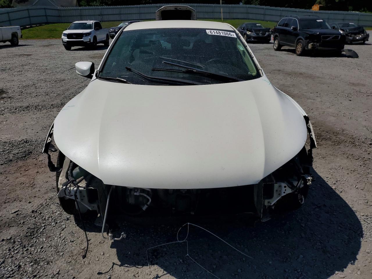 2014 Honda Accord Lx White vin: 1HGCR2F35EA210550