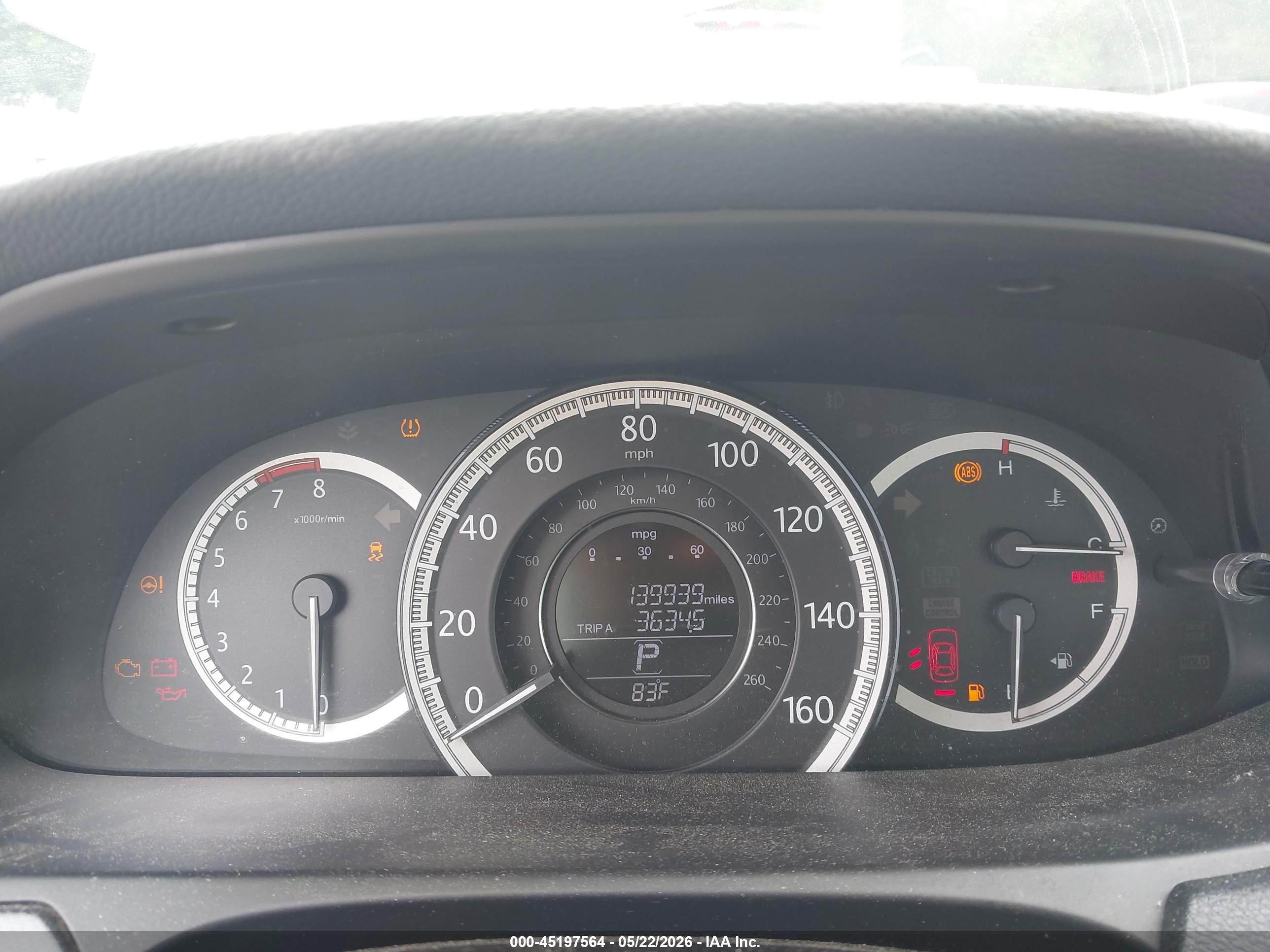 2014 Honda Accord Lx Burgundy vin: 1HGCR2F35EA211469